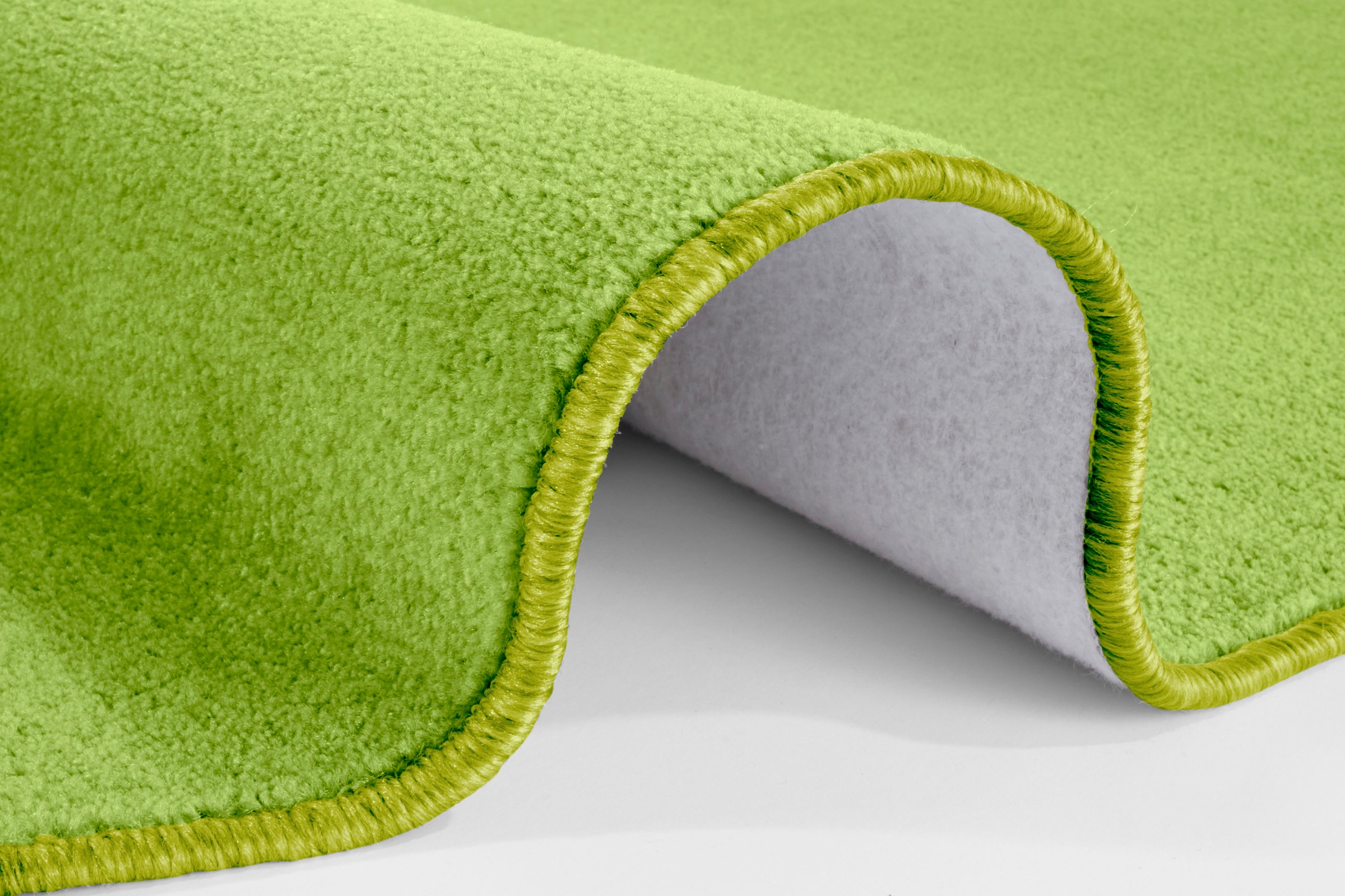 HANSE Home Teppich »Shashi« rund 8,5 mm Höhe Kurzflor, Unifarben, Teppich, Weich, Esszimmer, Kinderzimmer, Flur