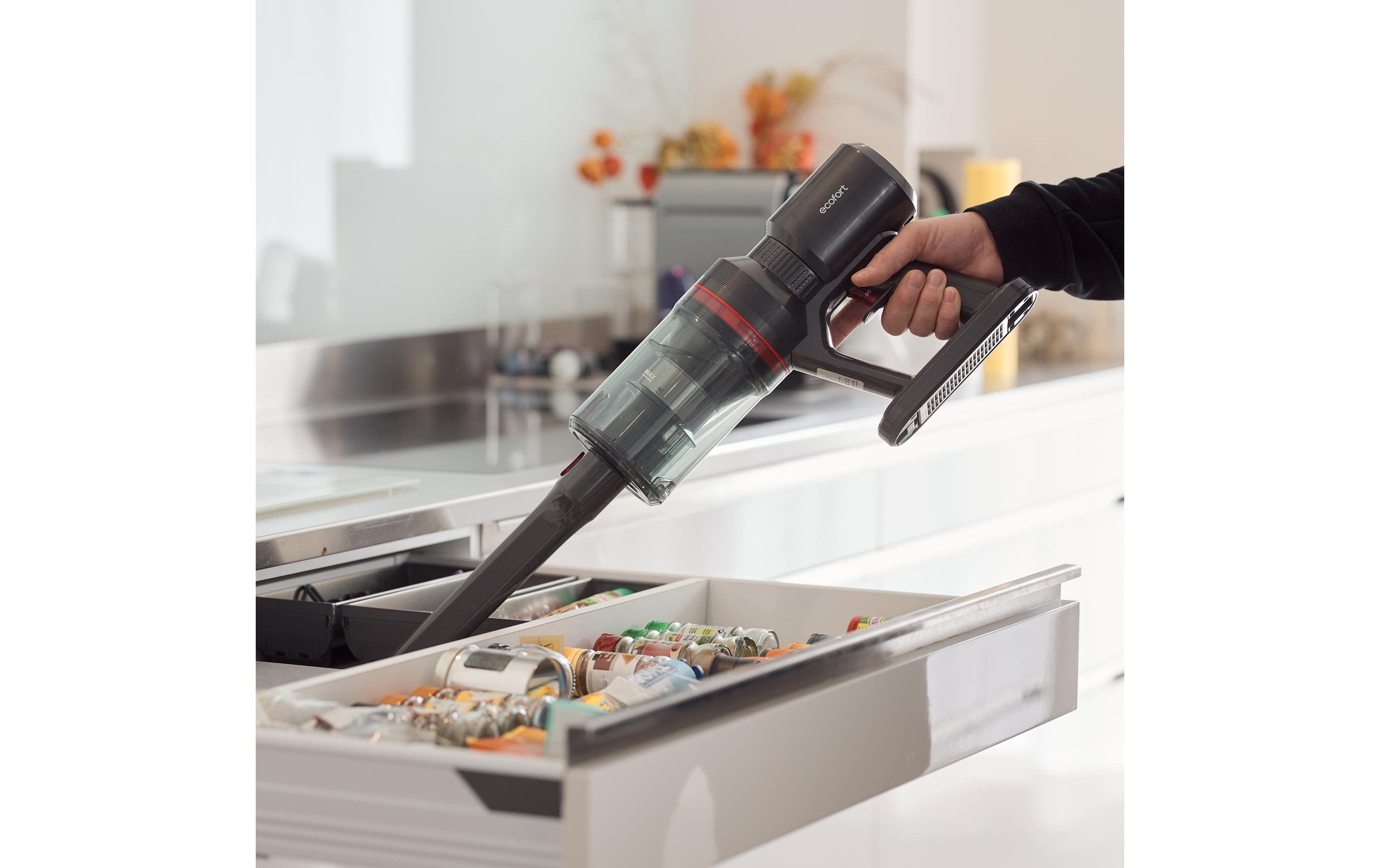   Aspirateur à main et à manche sans fil »Ecofort ecoQ CleanVac Pro«