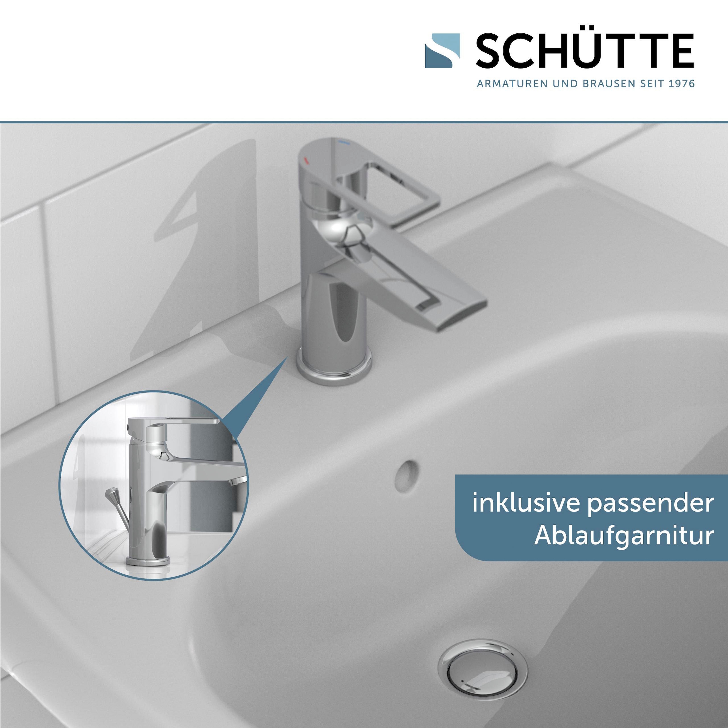 Schütte Waschtischarmatur »DERBY« Wasserhahn Bad, geräuscharm, Marken Mischdüse