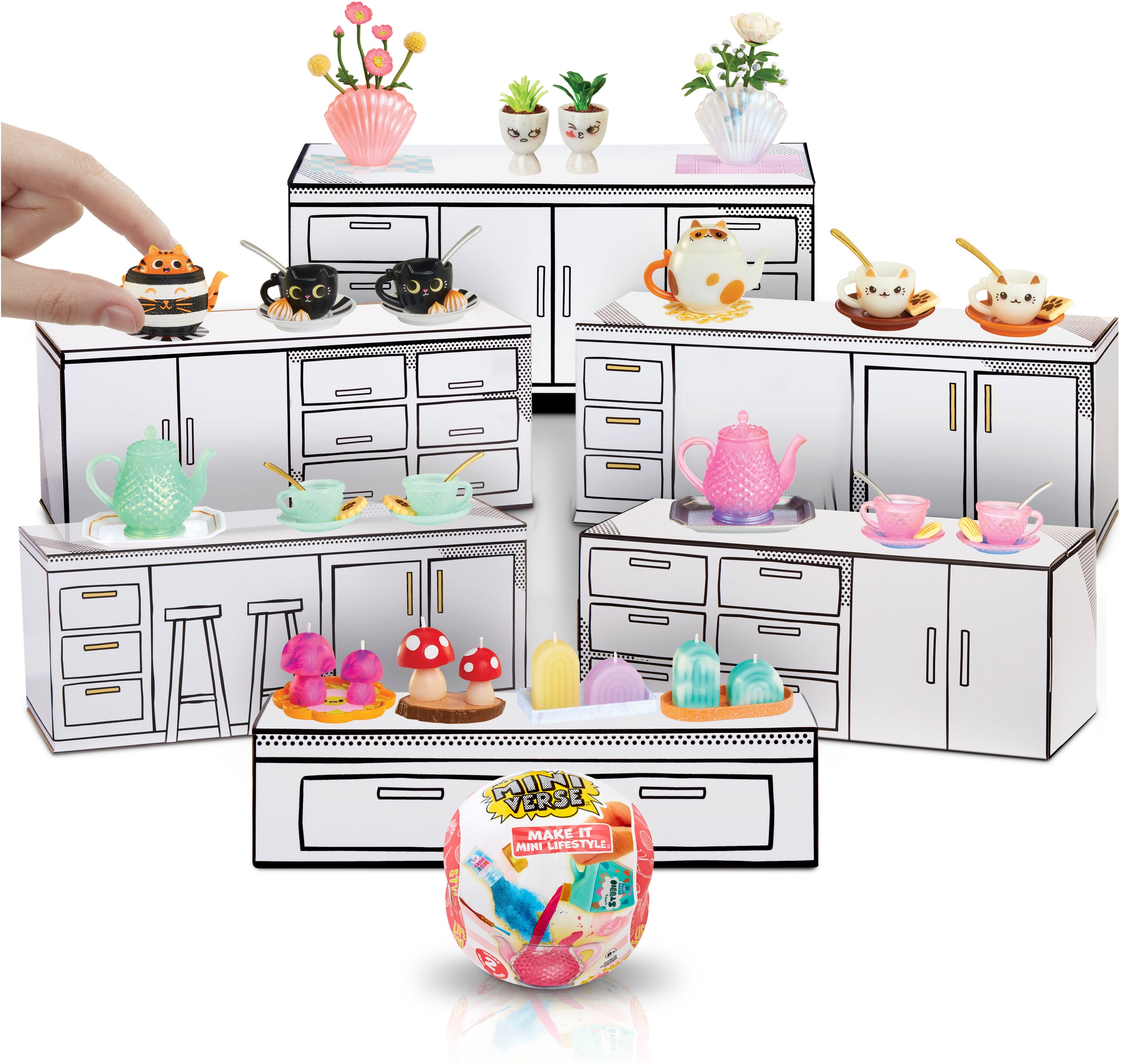 MGA ENTERTAINMENT Set créatif »MGA's Miniverse - Make It Mini Lifestyle« sortierte Lieferung