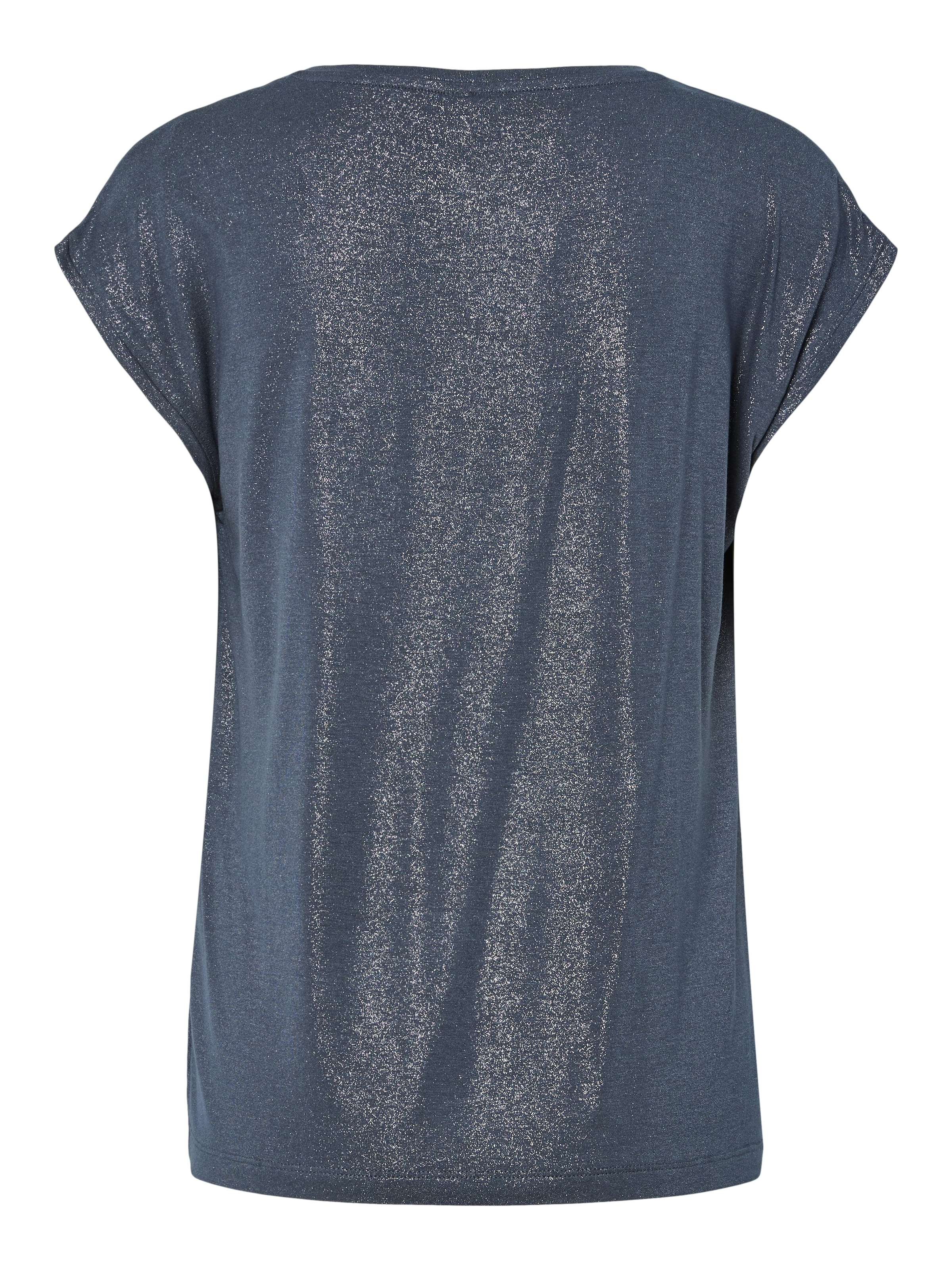 pieces T-shirt à manches courtes »PCALICE SS GLITTER TEE JRS NOOS BC« mélange viscose, coupe ample