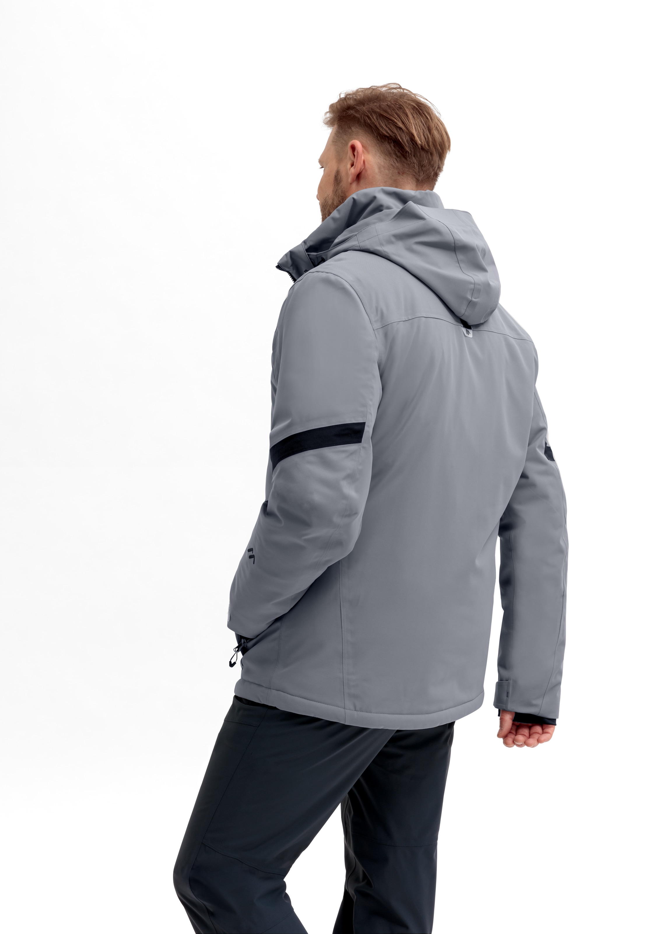 Maier Sports Skijacke »Lanciano M« Herren Winterjacke wattiert u. wasserdicht