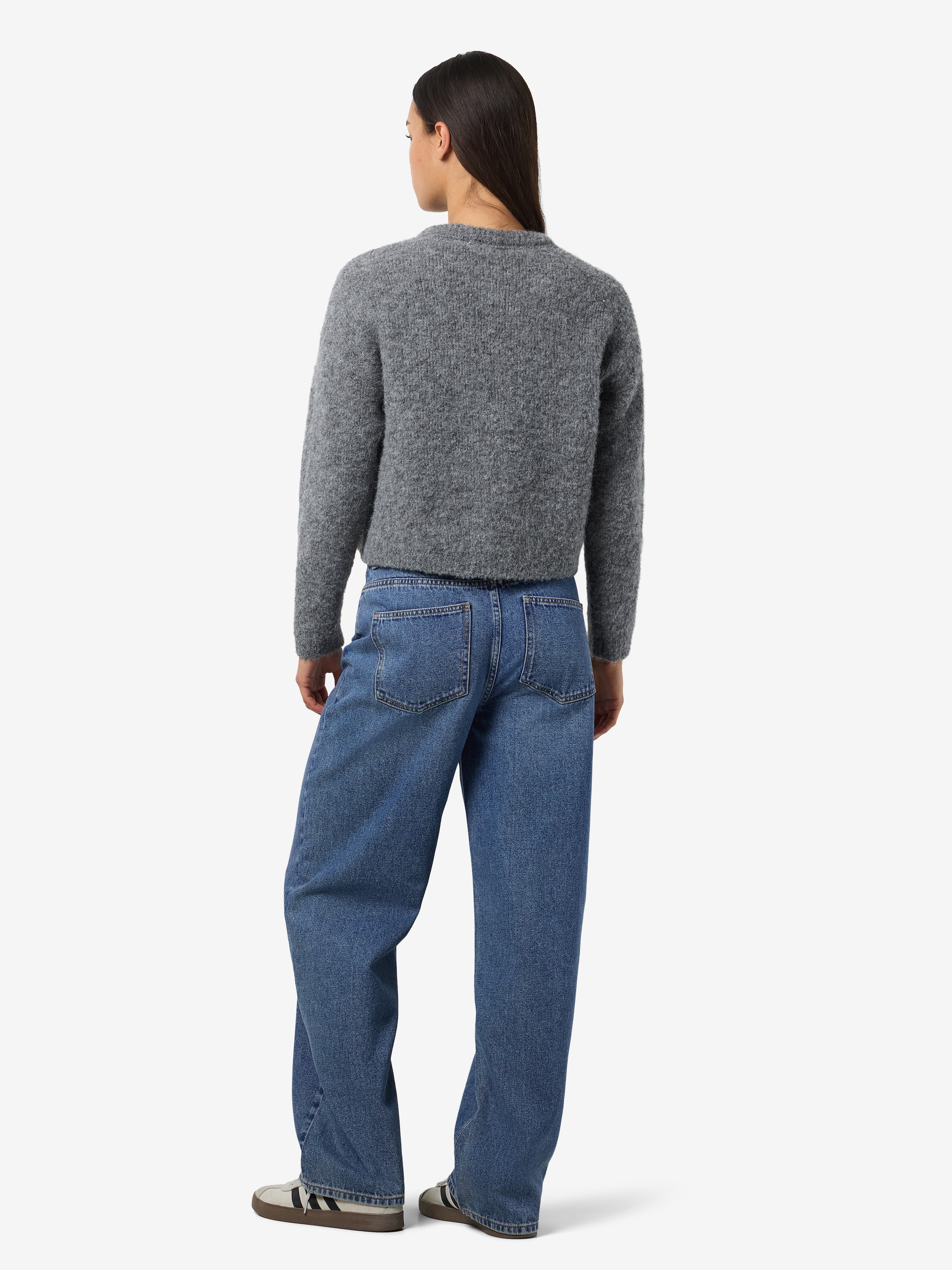 Noisy may Pull à col rond »NMDOLLY L/S O-NECK KNIT FWD NOOS«
