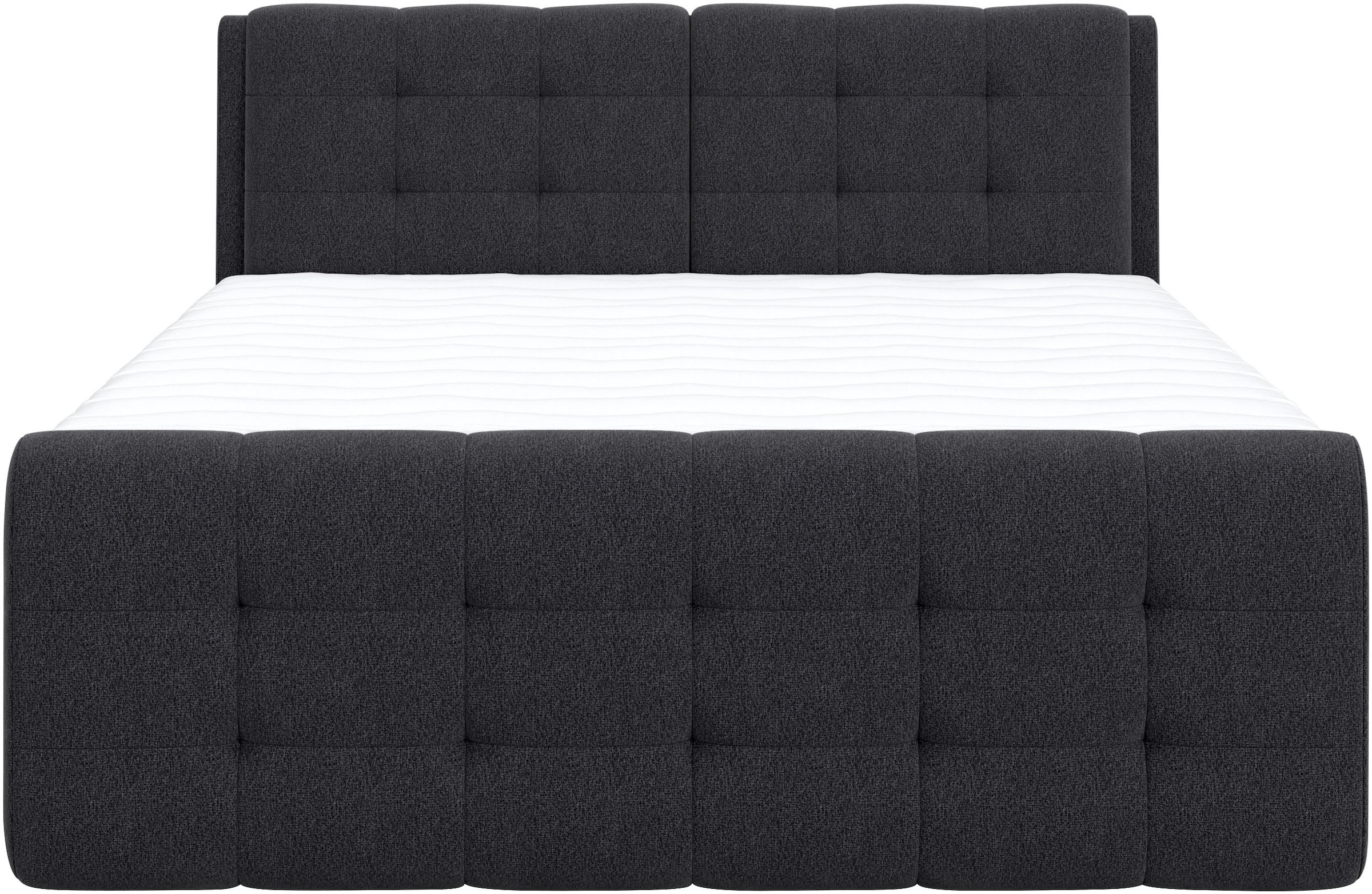COTTA Lit boxspring »Fort mit Bettkasten, inkl. Topper« disponible en différentes largeurs (160cm, 180cm & 200cm)