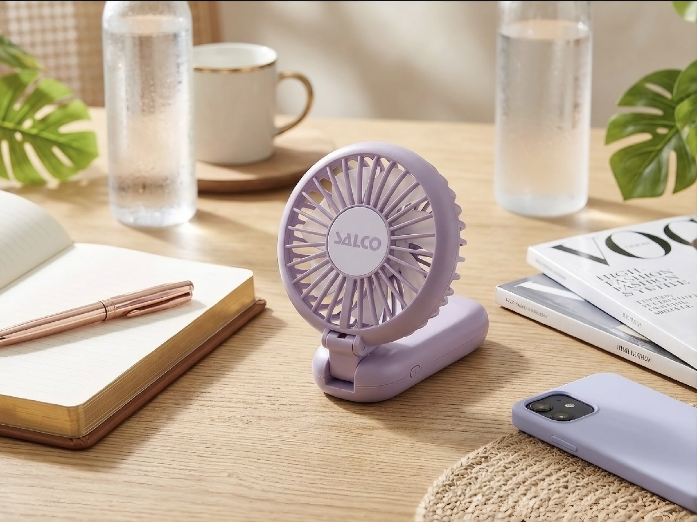 SALCO Mini ventilateur USB »SMF-20rs«