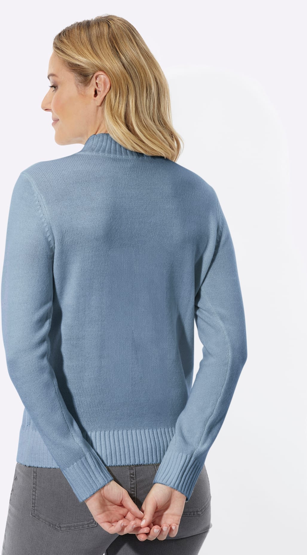 Classic Basics Pull à col montant »Stehkragen-Pullover«