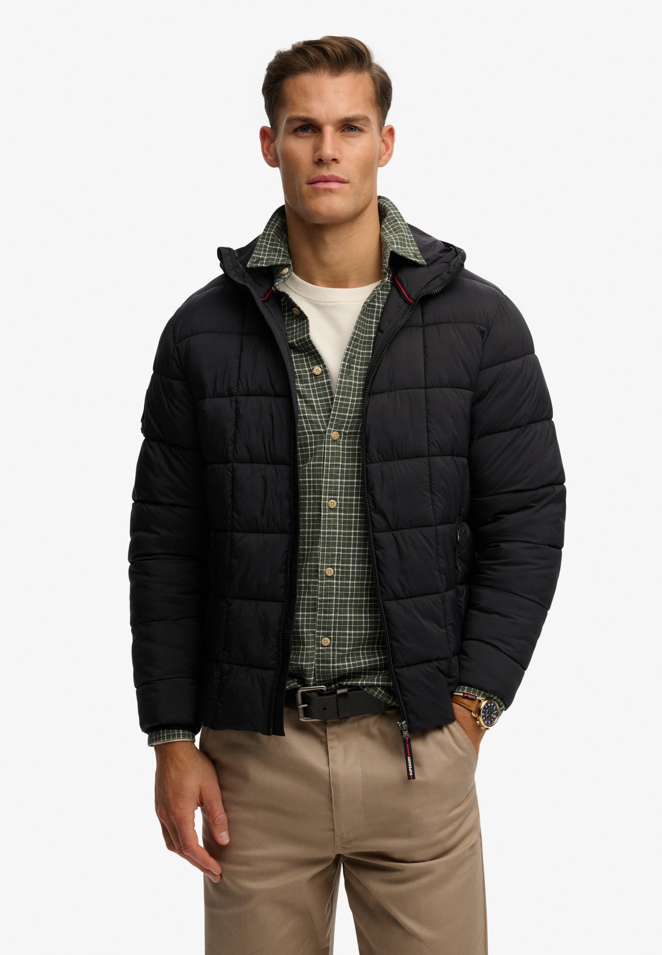 Superdry Veste matelassée »HOOD BOX QUILT FUJI LITE JKT«