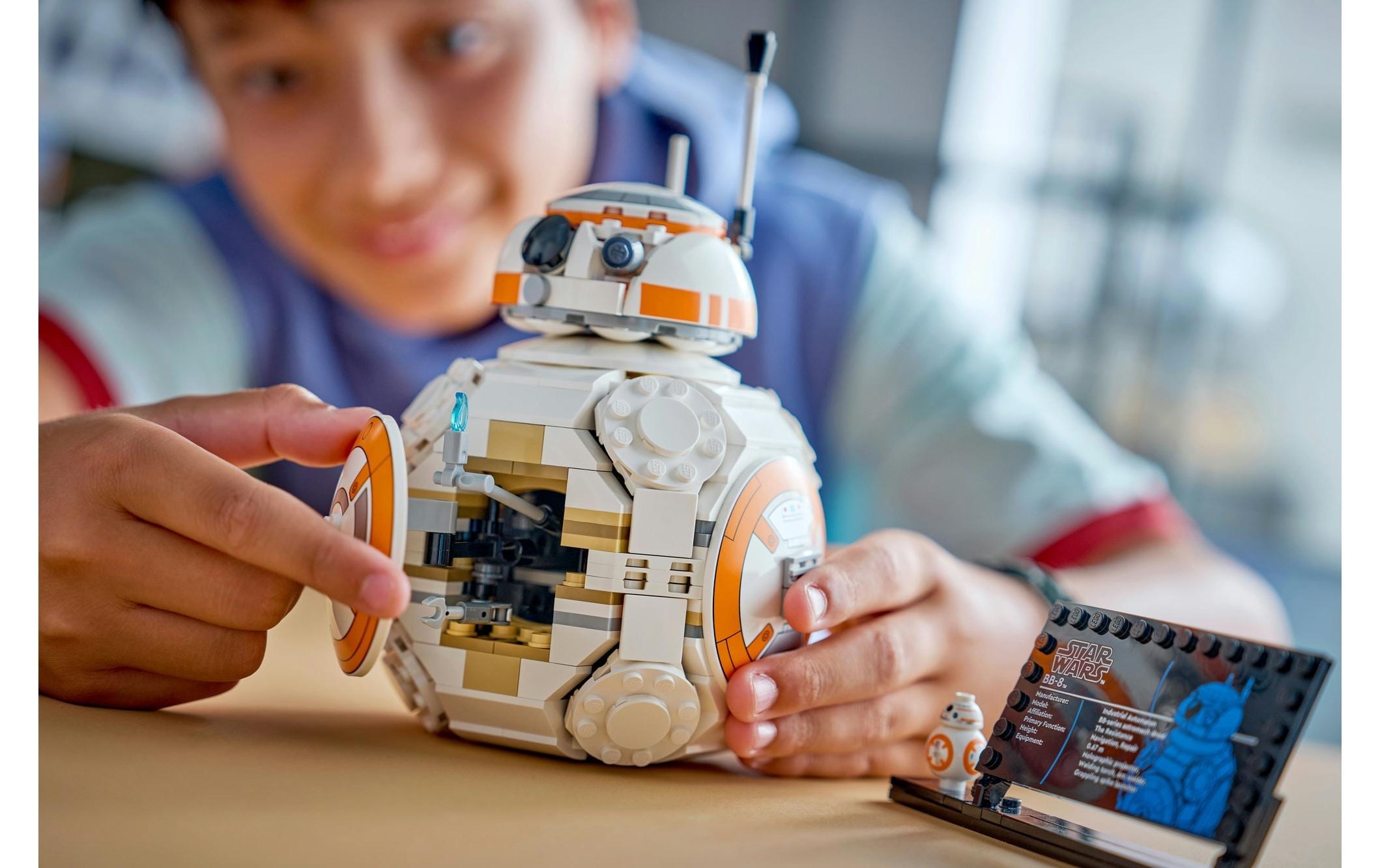 LEGO® Konstruktionsspielsteine »Star Wars Der Astromech-Droide BB-8 75452«