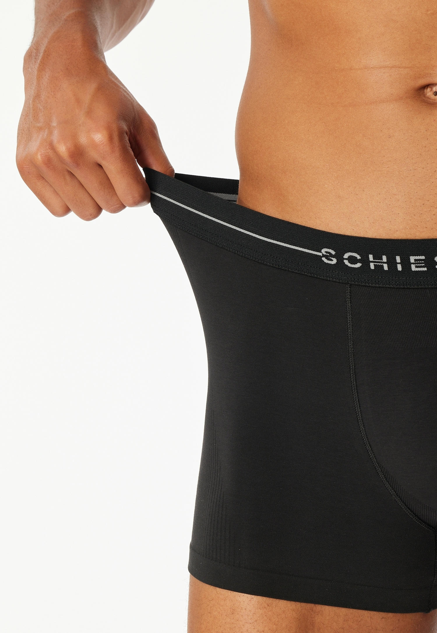 Schiesser Boxershorts »Cotton Flex« 2er Pack,  Baumwollmischung, ohne störende Seitennähte, superweich