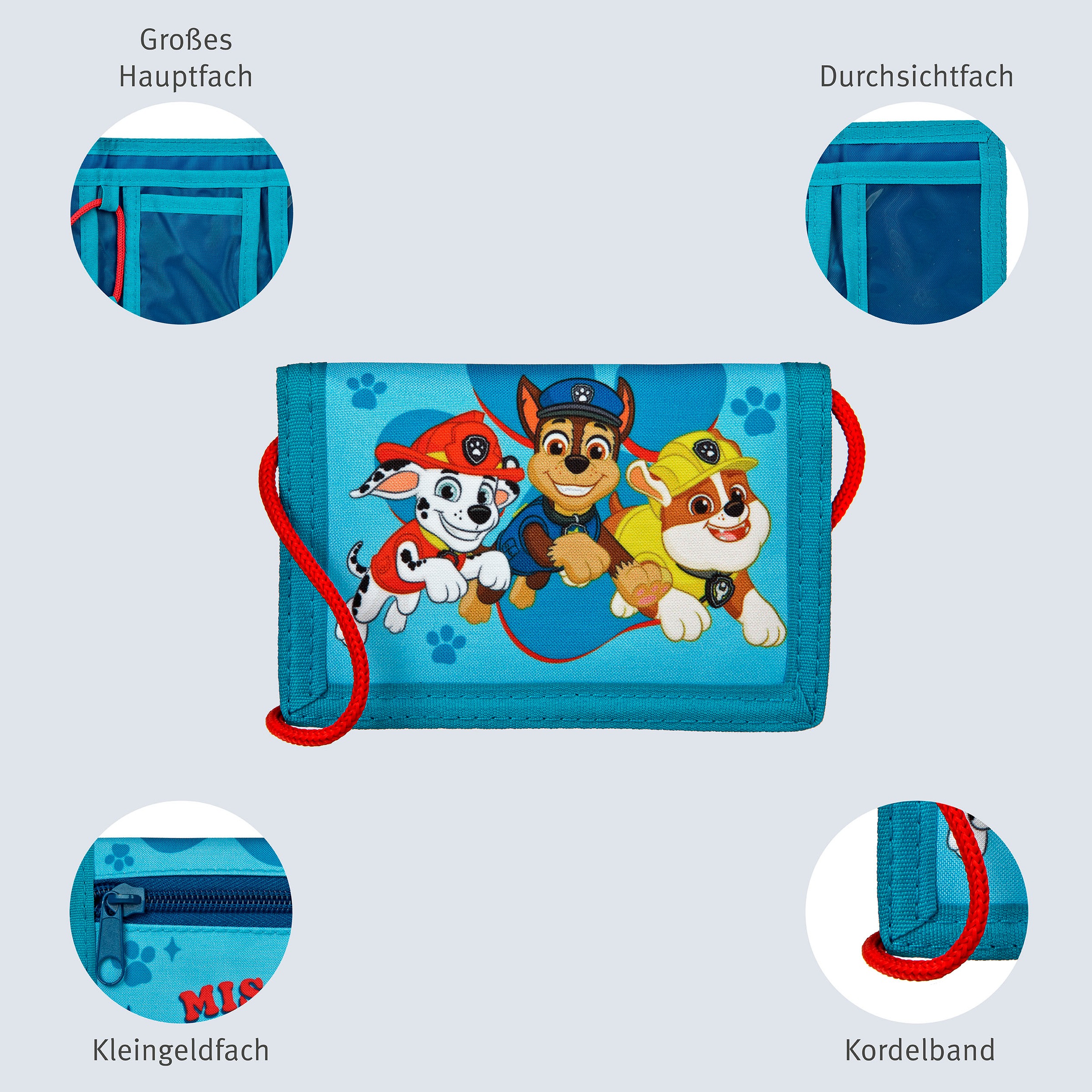 UNDERCOVER Kinderrucksack »Paw Patrol« inklusive Geldbeutel
