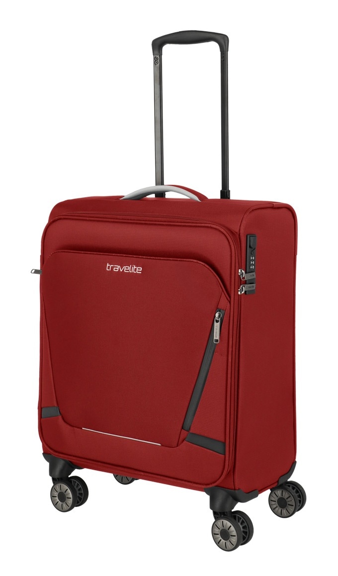 travelite Handgepäck-Trolley »JETPACK Max 4 Cabin Handgepäck Koffer« 41 l 4 Rollen Weichgepäck, passend für Ryanair, Condor und viele gängige Airlines