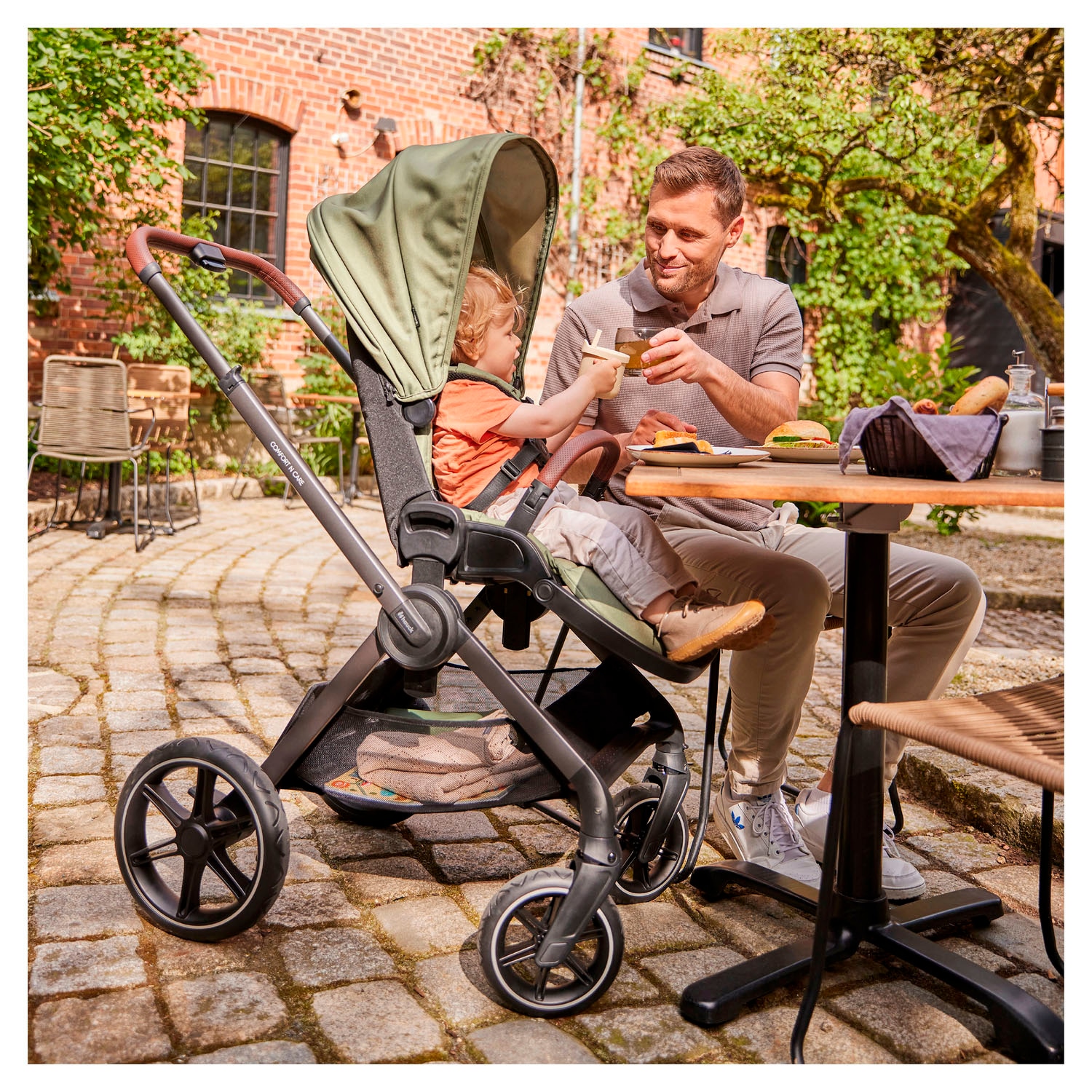 Hauck Kombi-Kinderwagen »Comfort N Care« 22 kg Belastbarkeit bis 22 kg