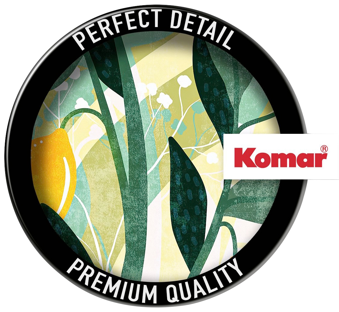 Komar Vliestapete »Digitaldruck Vlies -  Lemon Fresh - Grösse 200 x 250 cm« bedruckt glatt Wohnzimmer, Schlafzimmer