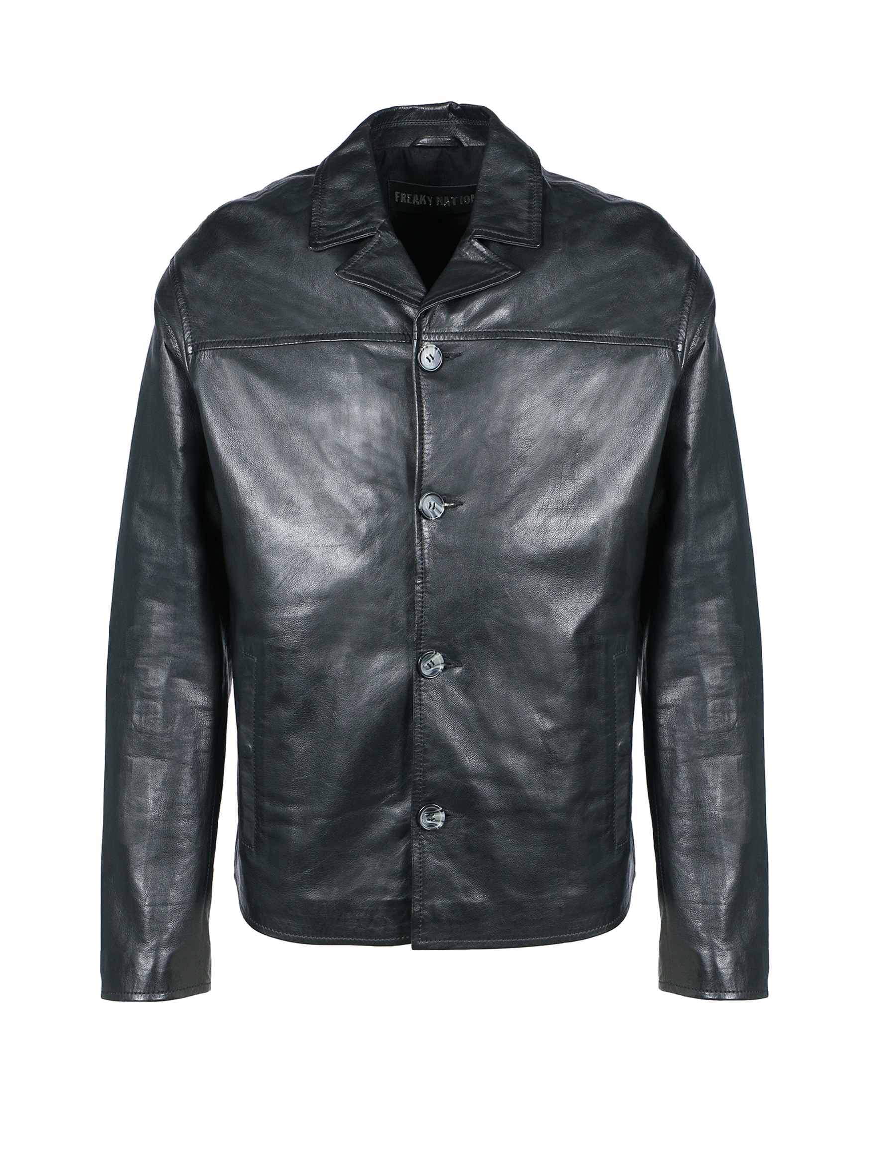 Freaky Nation Lederjacke »Nordic Boy-FN«