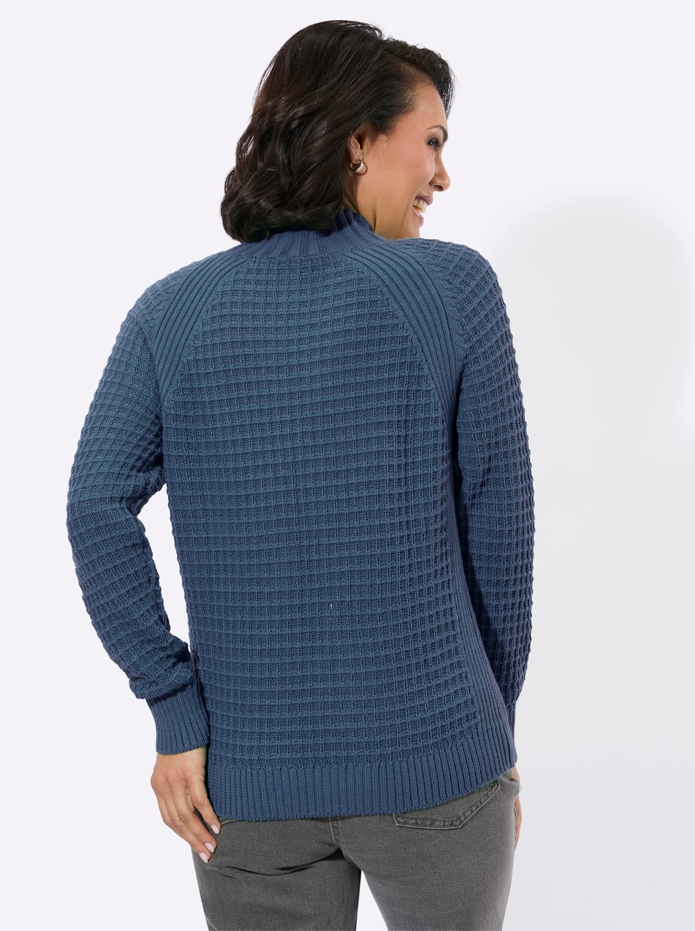 Casual Looks Pull à col montant »Stehkragen-Pullover«