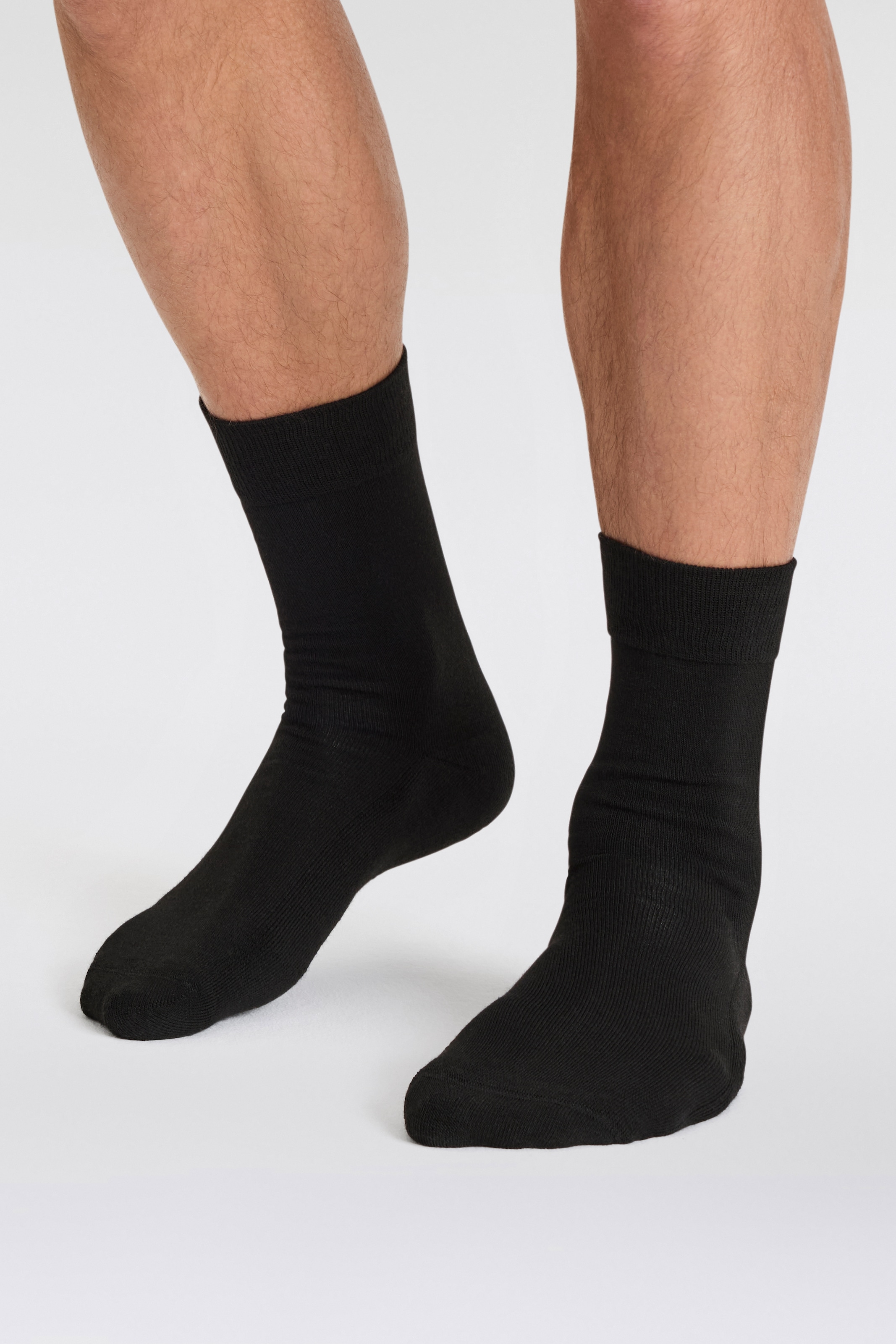 Apollo Basicsocken 3er Pack,  Unisex mit Stickerei und weichen Merinowoll-Anteil