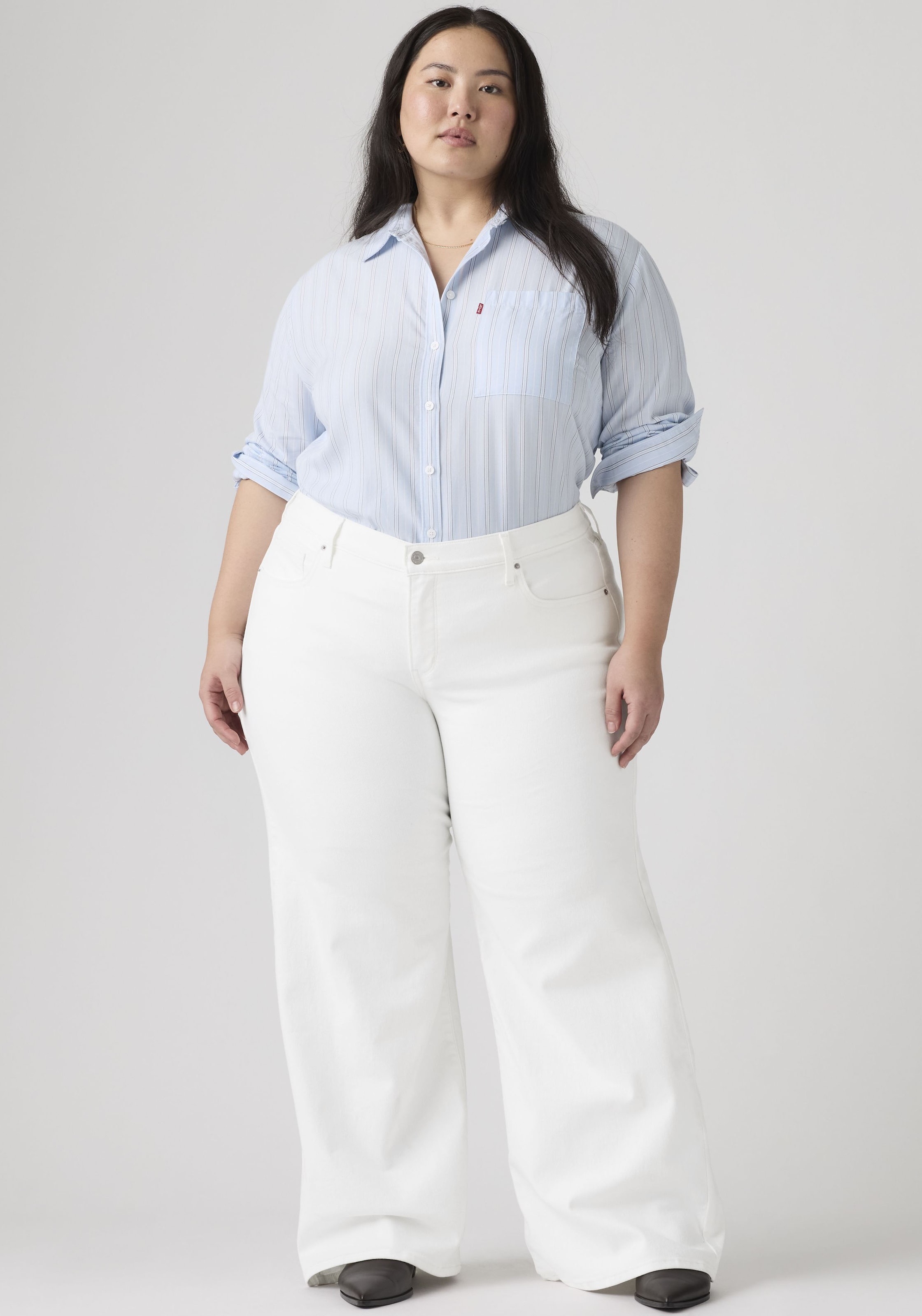 Levi's® Plus Weite Jeans »PL 318 SHAPING WIDE LEG« im Five-Pocket Style