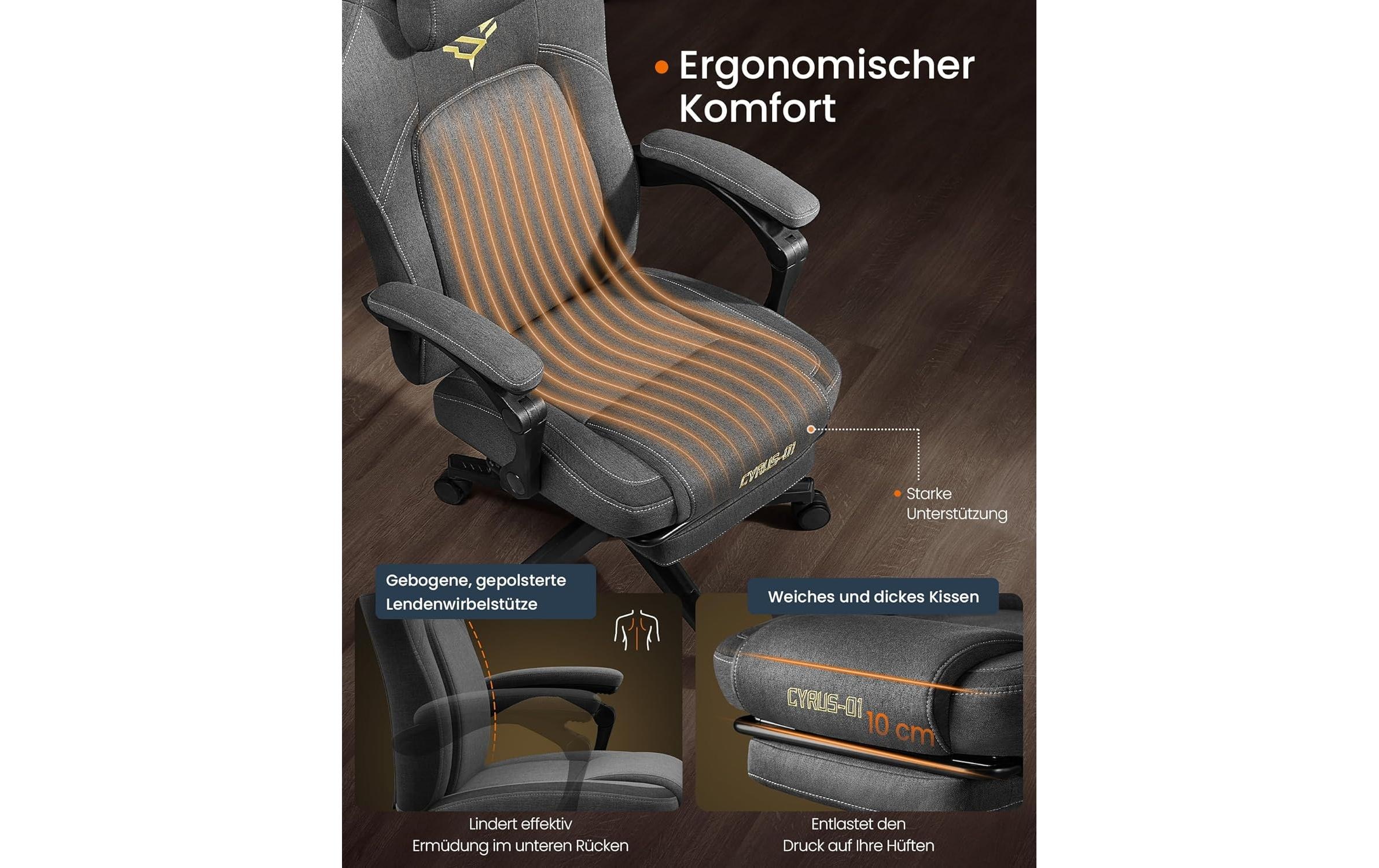 SONGMICS Chaise de bureau »Cyrus« ()