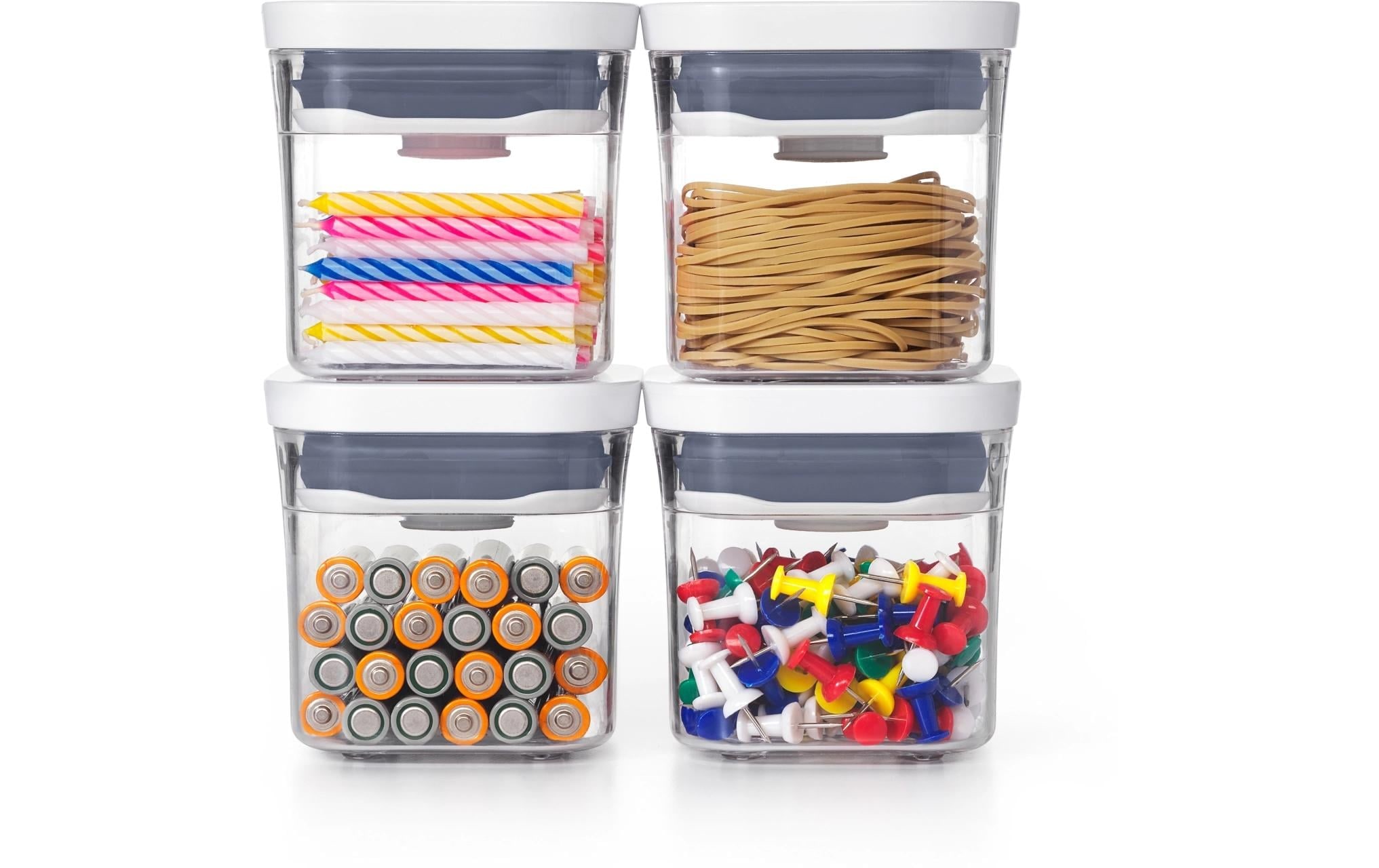 OXO Good Grips Système de rangement »OXO 4-Piece Mini POP Container Set« Langlebig, spülmaschinenfest und vielseitig einsetzbar