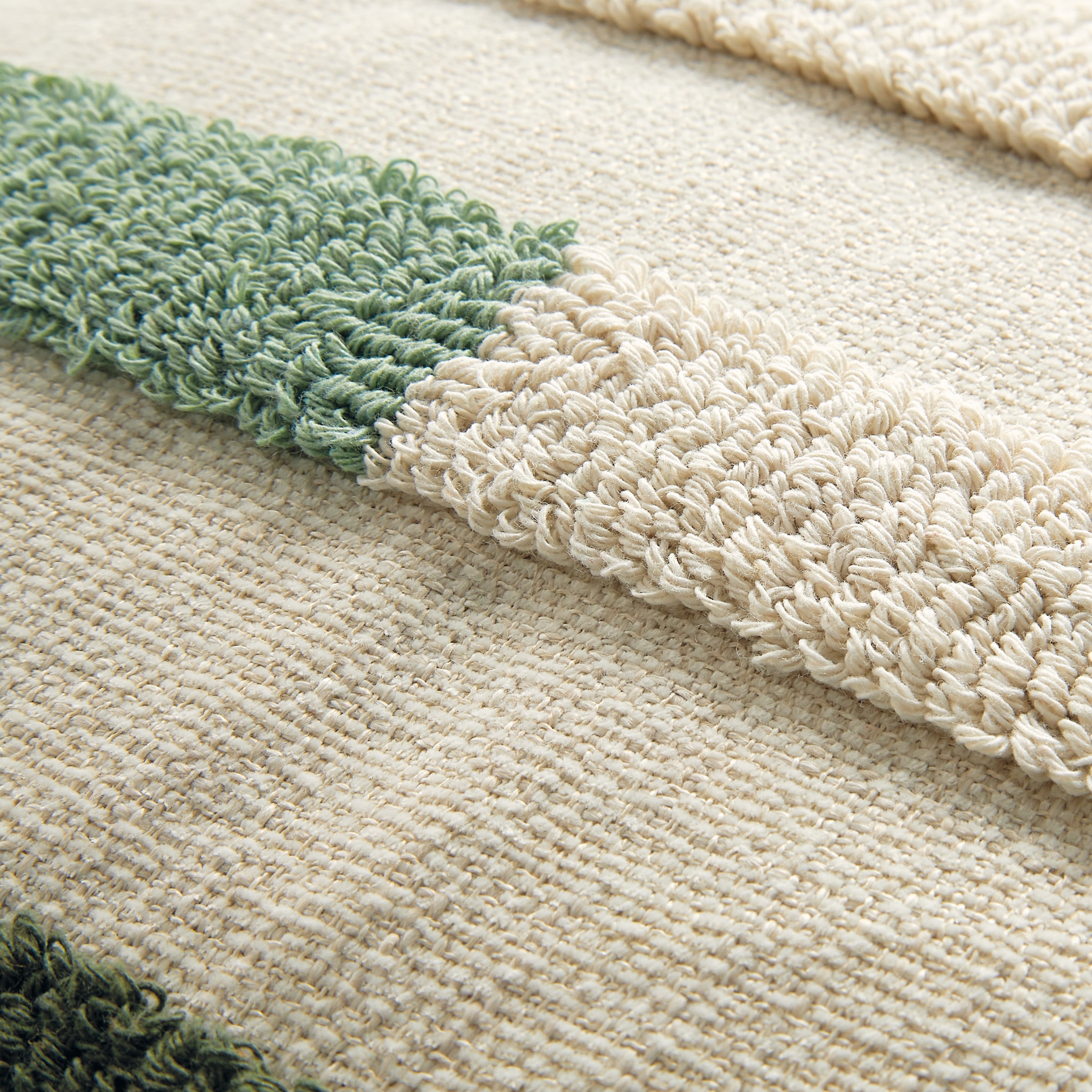 Musterring Dekokissen »Rythm« mit aufgestickten 3D-Streifen