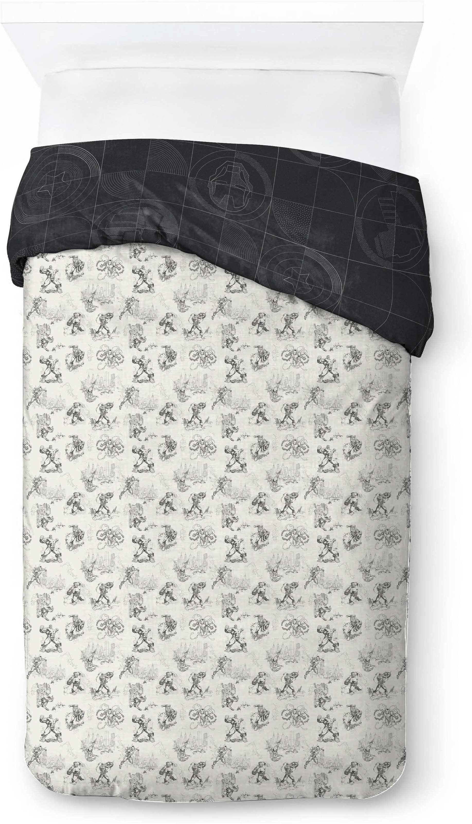 Spiderman Linge de lit pour enfants »Marvel Spider-Man Hero« 2 100% coton