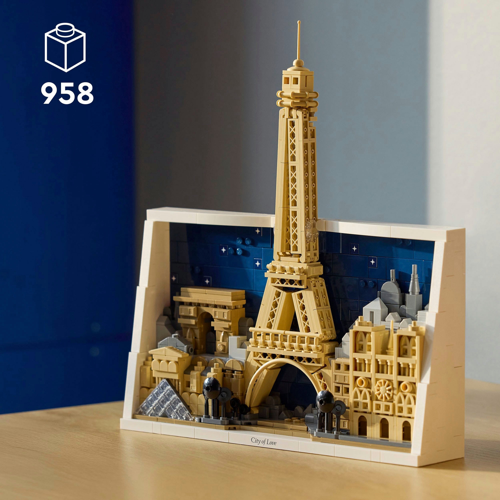 LEGO® Pions de construction »Paris – Stadt der Liebe (21064), LEGO Architecture« Made in Europe