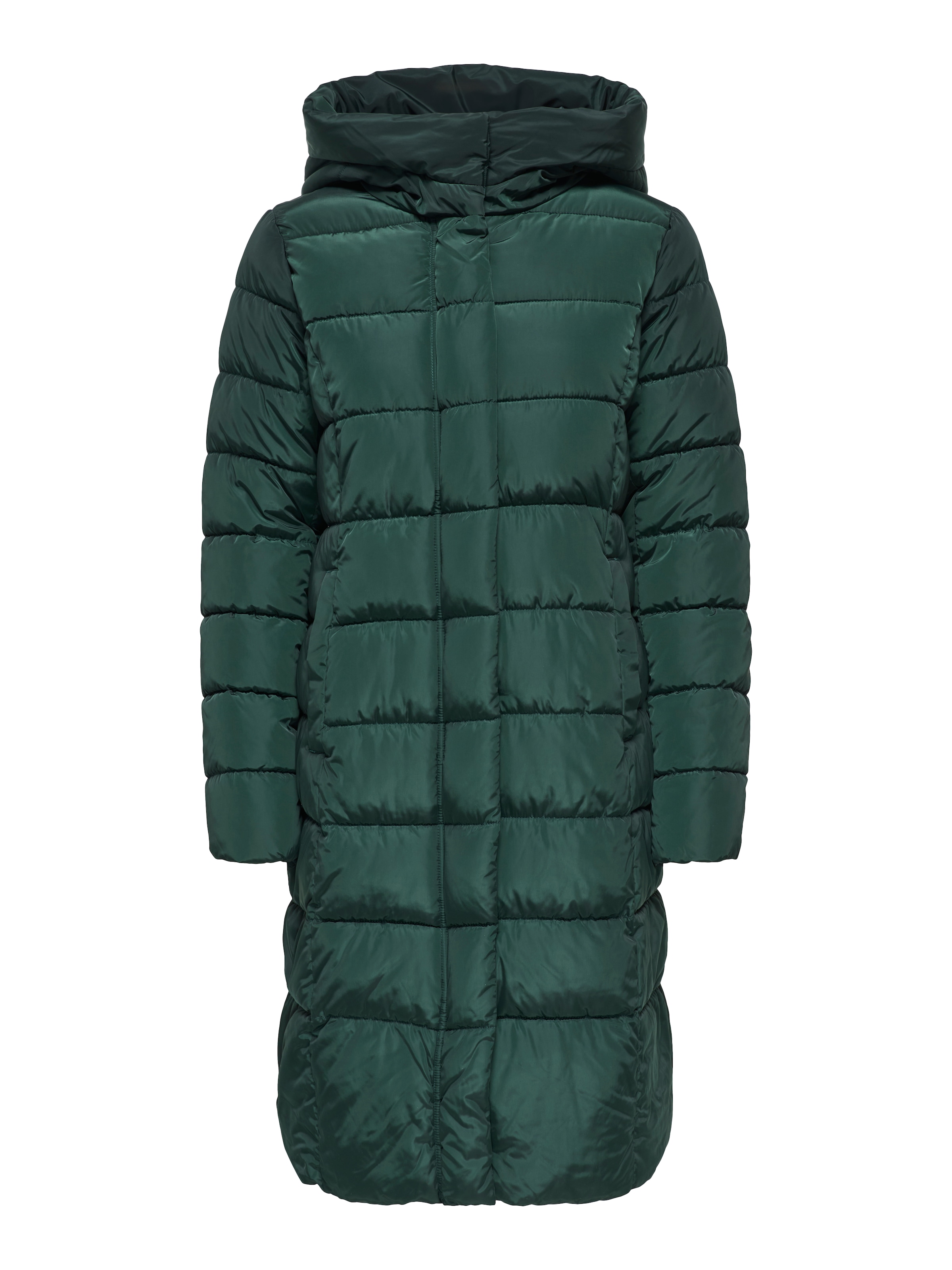 ONLY Steppmantel »ONLTINA – Puffermantel mit Premium-Füllung und verdecktem Zipper« regular fit, casual, Steppware, Kunstfaser, hochschliessend