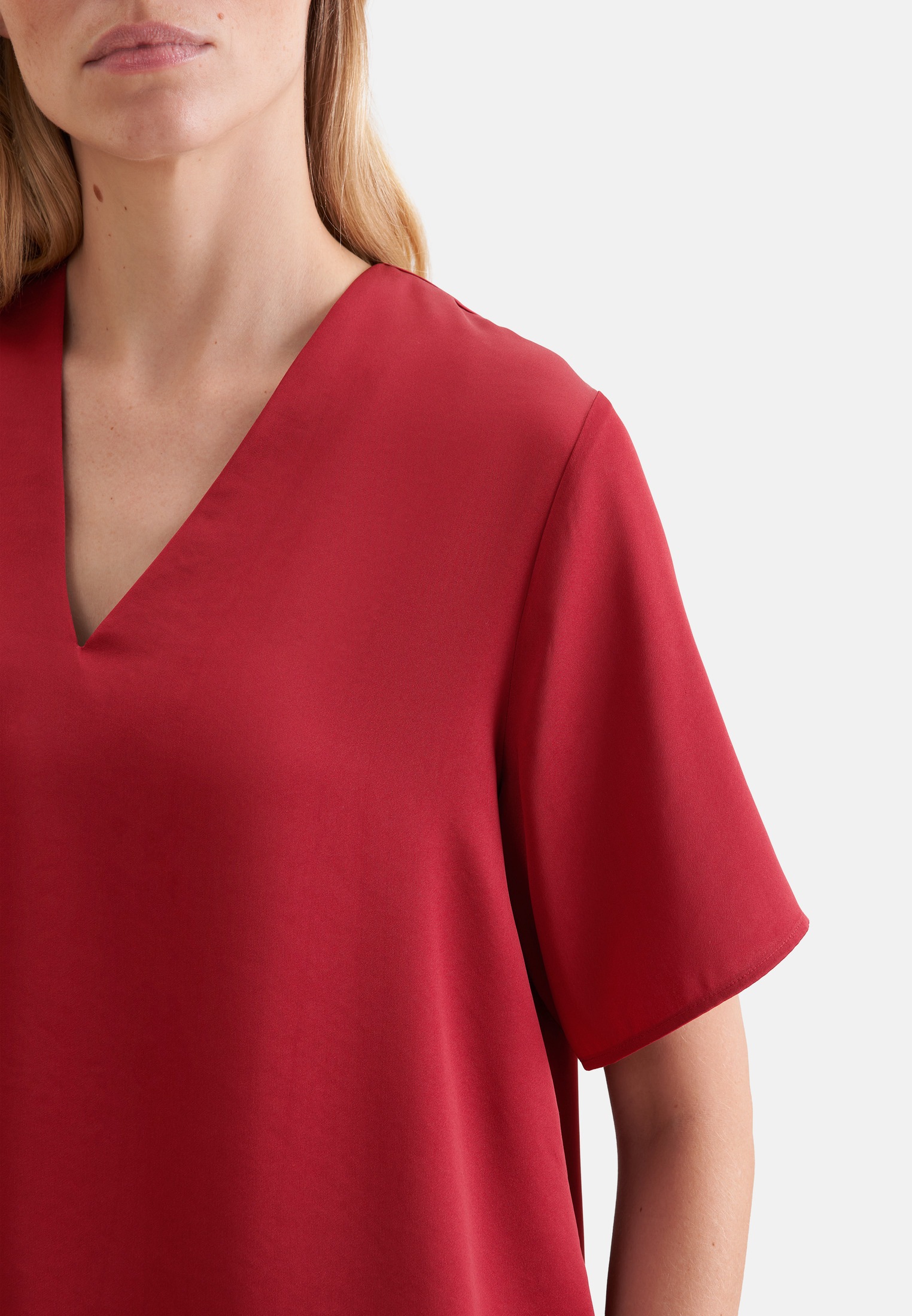 seidensticker Blouse classique tunique unie