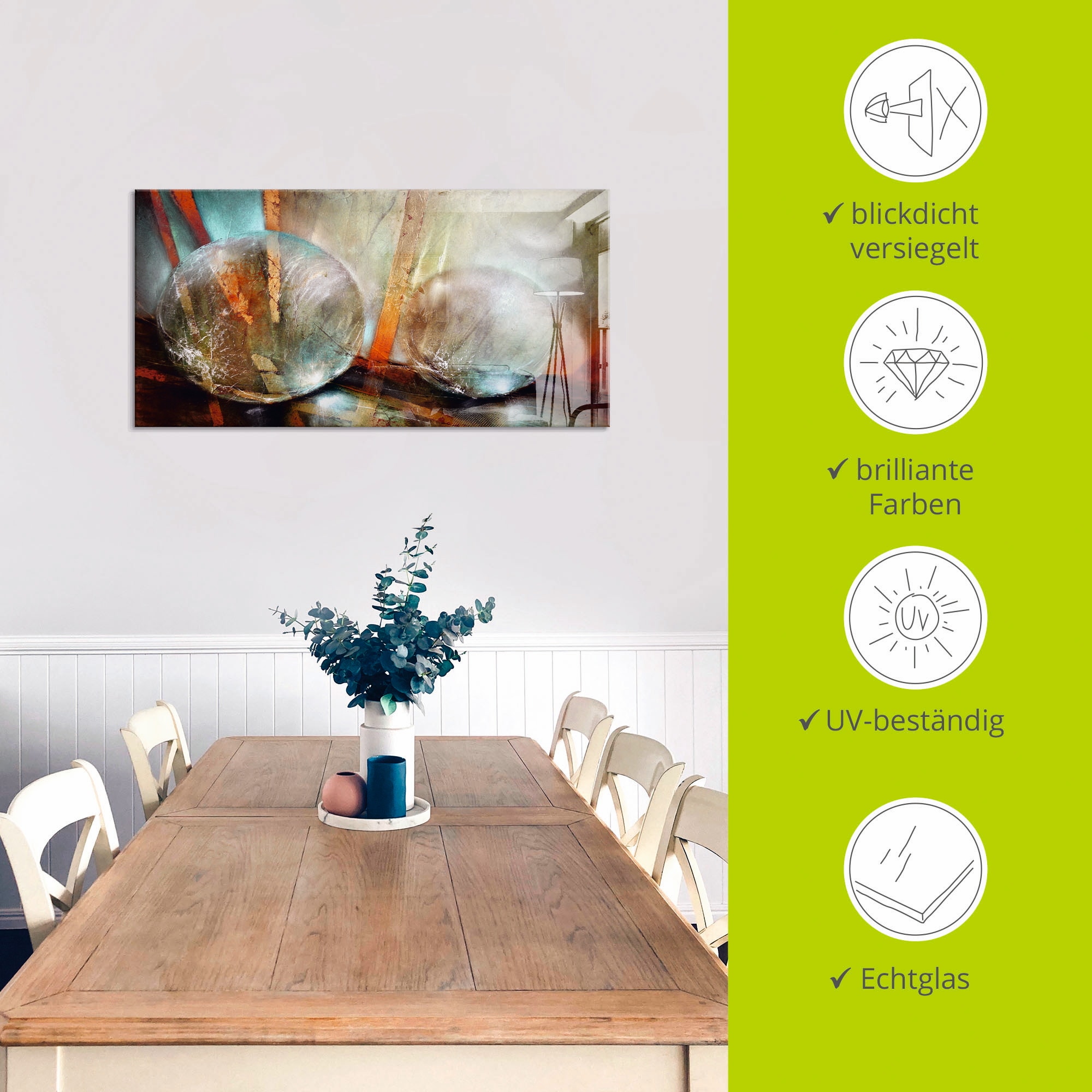 Artland Tableau en verre »Lichtfänger« 1 cuis tlg. in verschiedenen Grössen