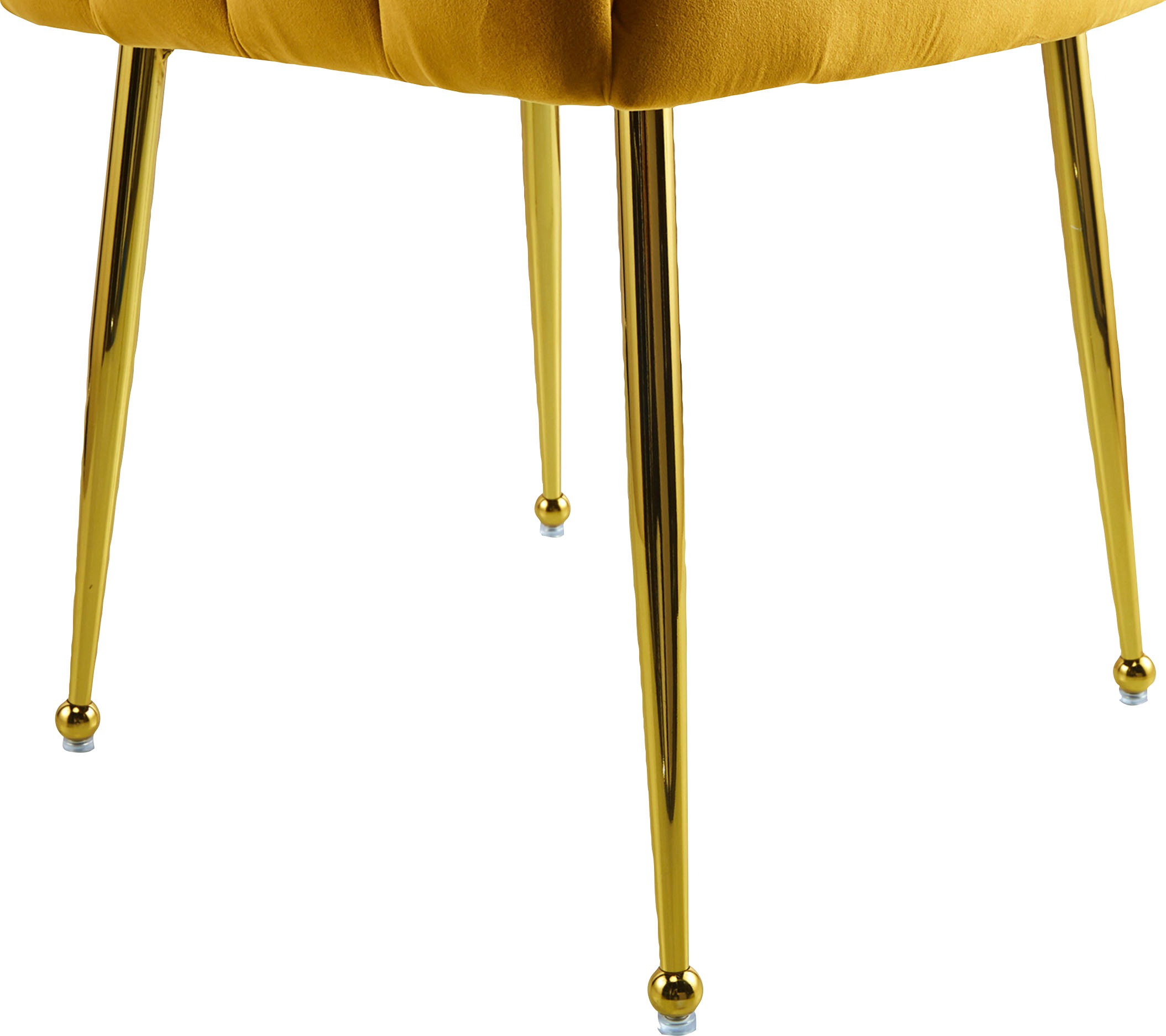 Kayoom Esszimmerstuhl »Stuhl Mucha, dekorativer Luxus-Stuhl« () 1 Stk. Stoffbezug samtweicher Bezug, attraktiv, in edlen Farben erhältlich