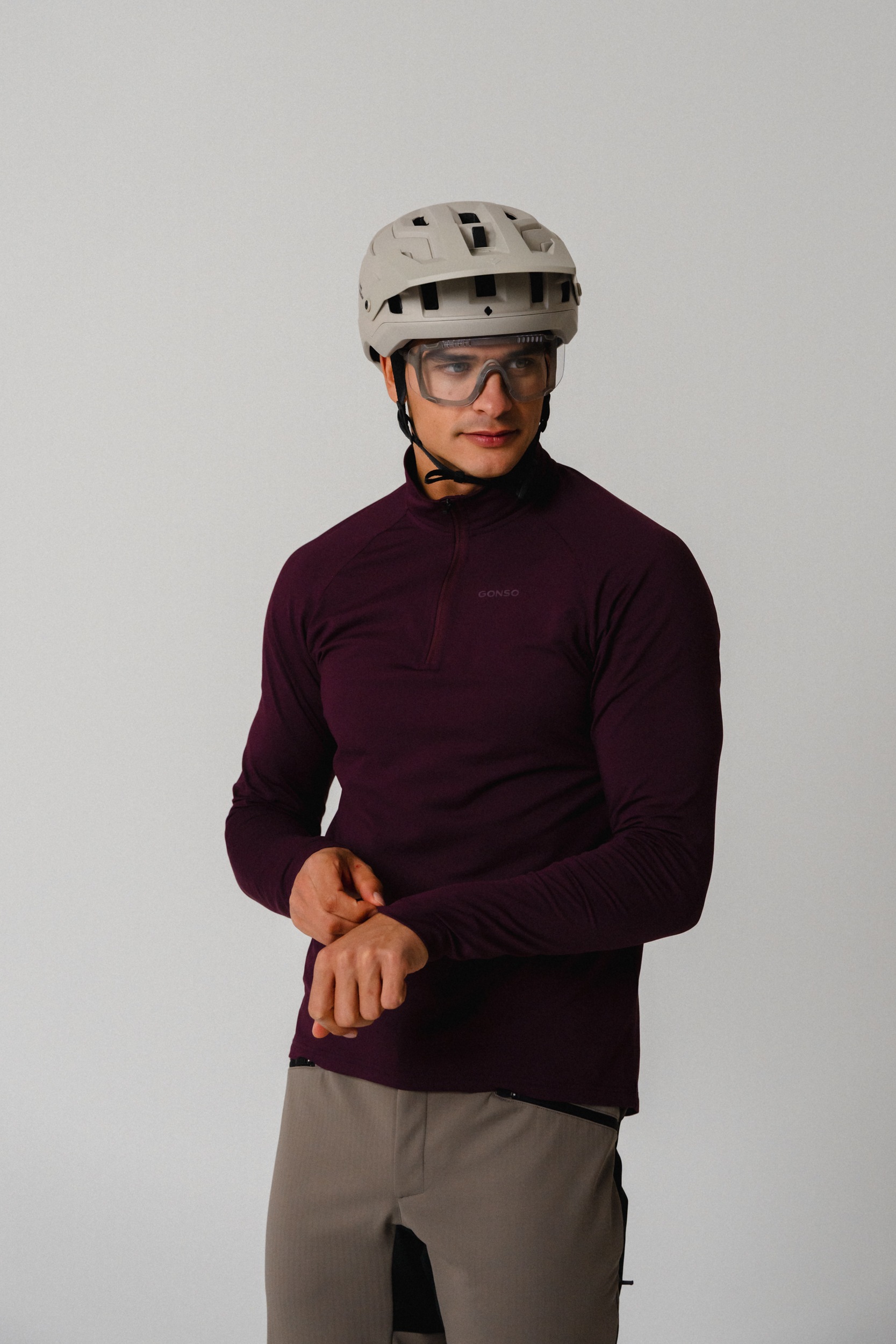 Gonso Pantalon de vélo »Trail Pants Softshell M«  Herren Softshell-Radhose, atmungsaktive MTB-Hose ohne Sitzpolster