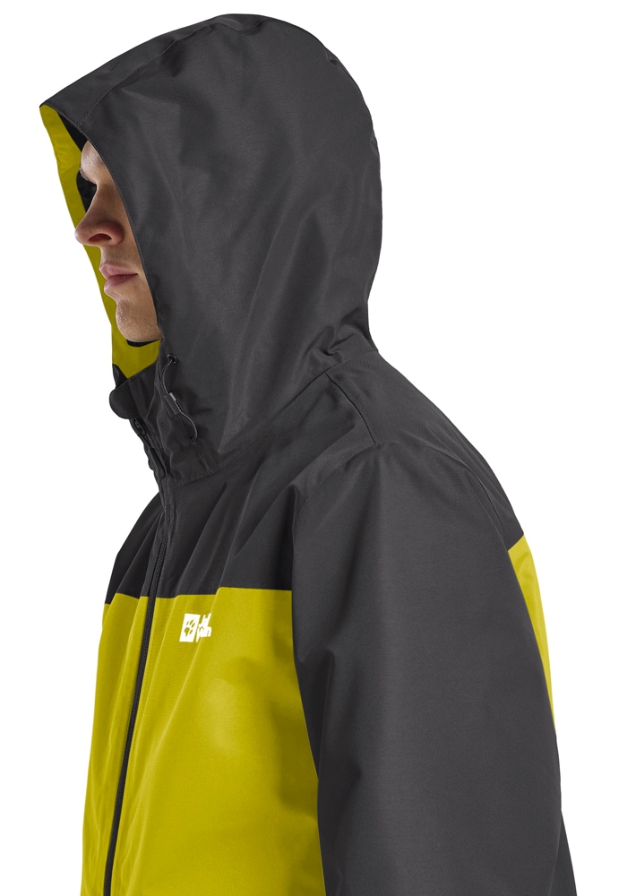 Jack Wolfskin »TAUBENBERG 3IN1 JKT M« mit Kapuze 3in1, wasserdicht, winddicht, Übergangsjacke
