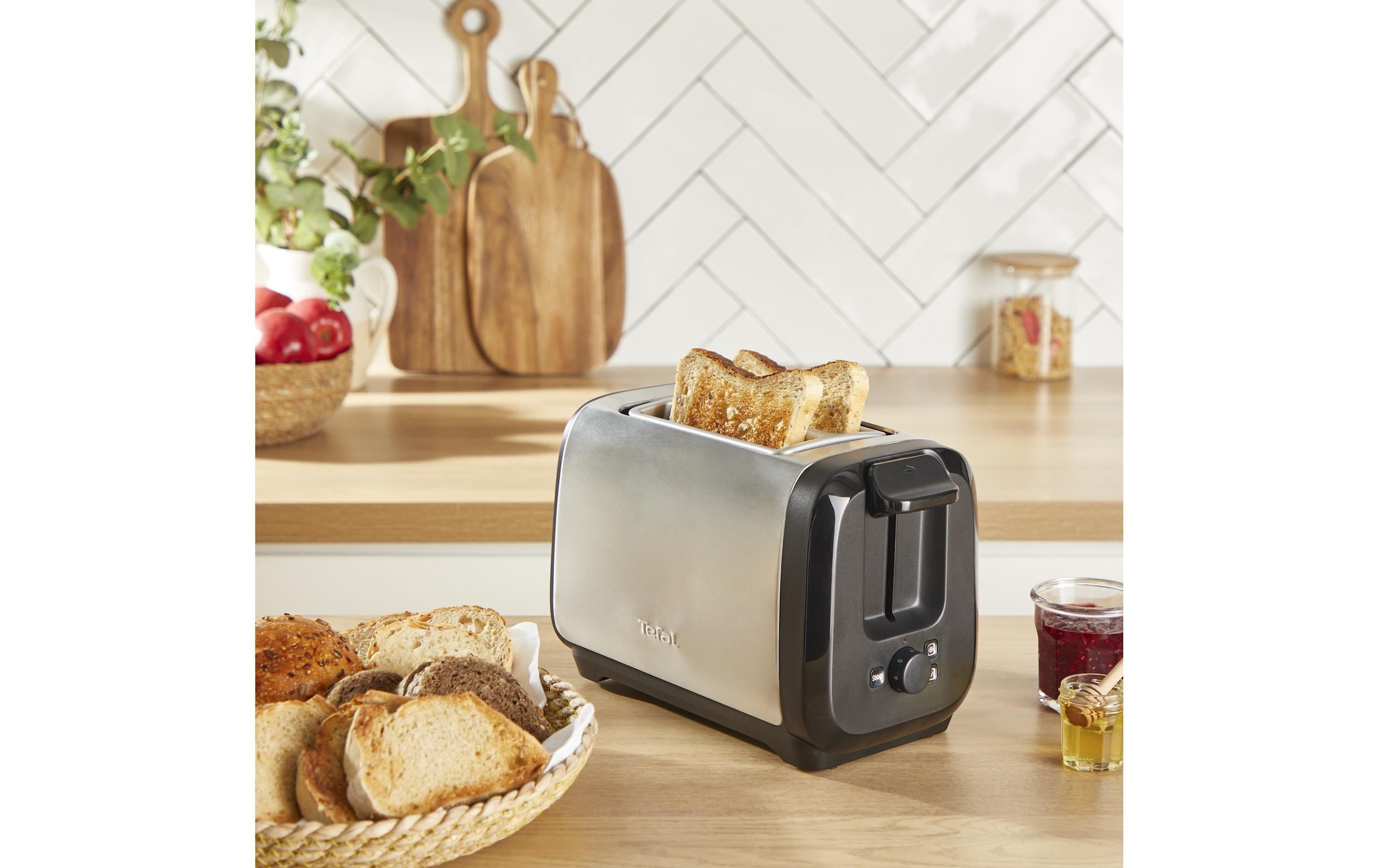 Tefal Grille-pain »Subito TT5S1D« 1800 W