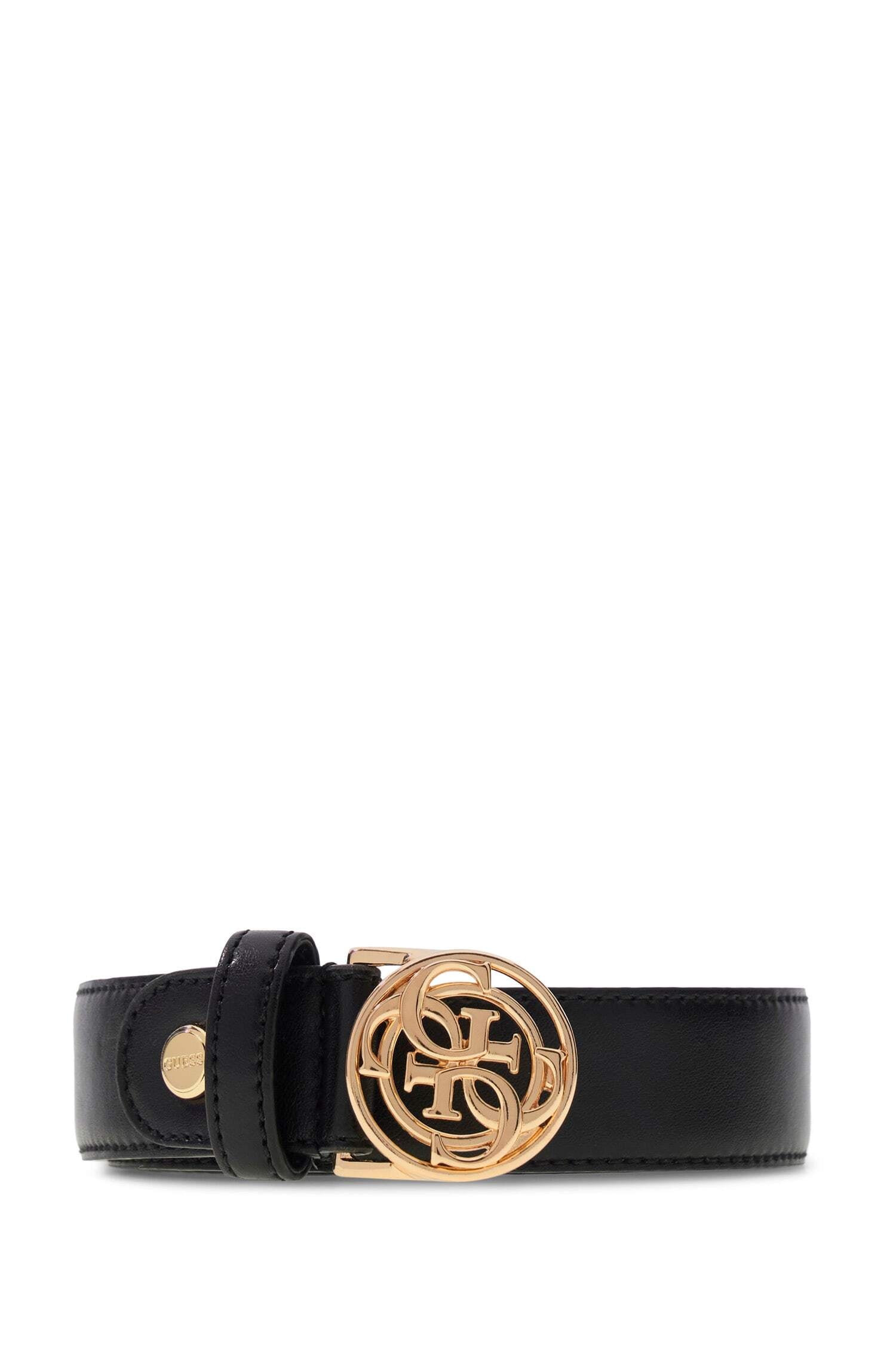 Guess Synthetikgürtel »PANT BELT NT REV & ADJ H30« mit 4G-Logoschliesse
