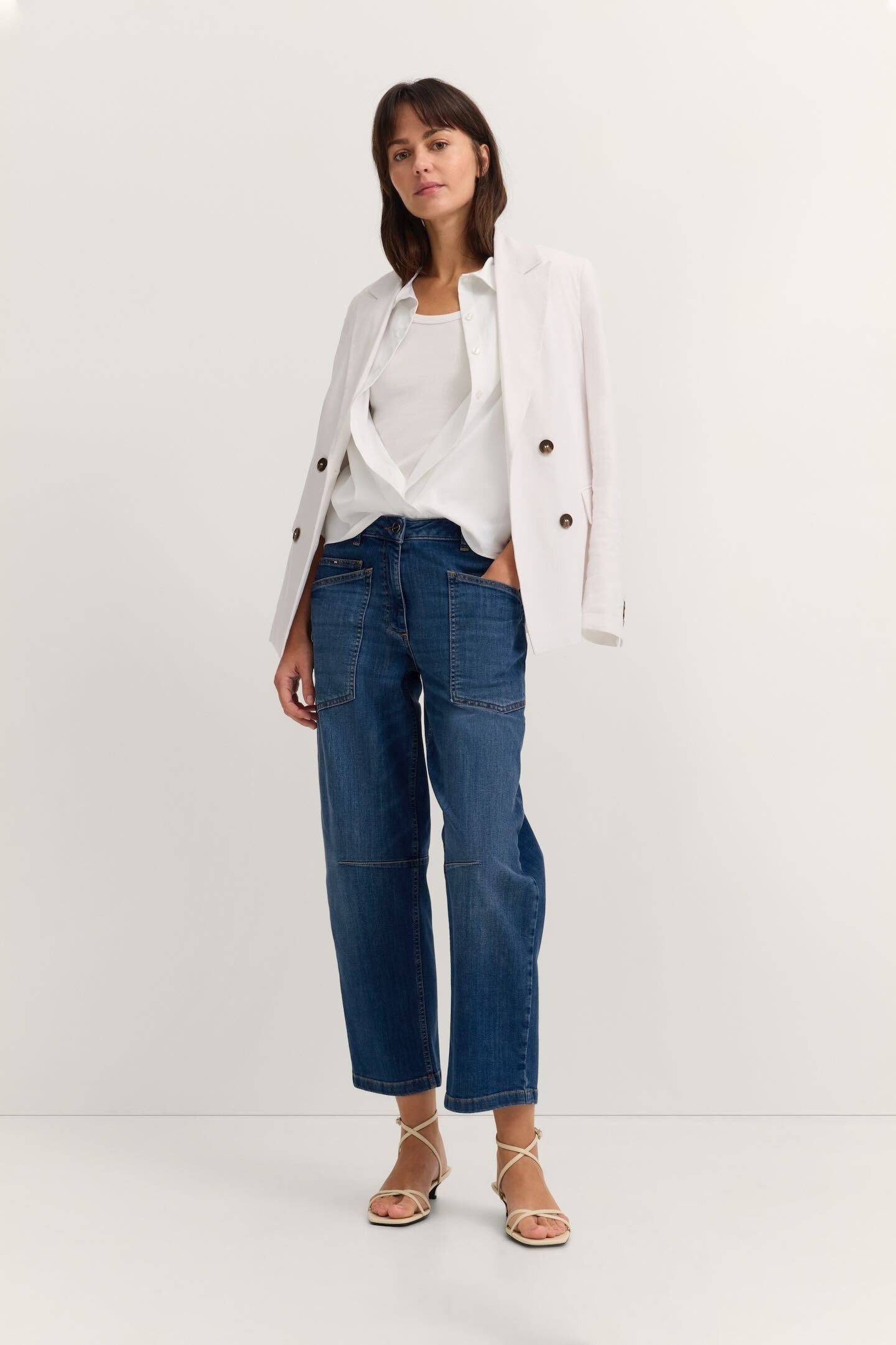 bugatti 5-Pocket-Jeans »Stretch« mit aufgesetzten Taschen