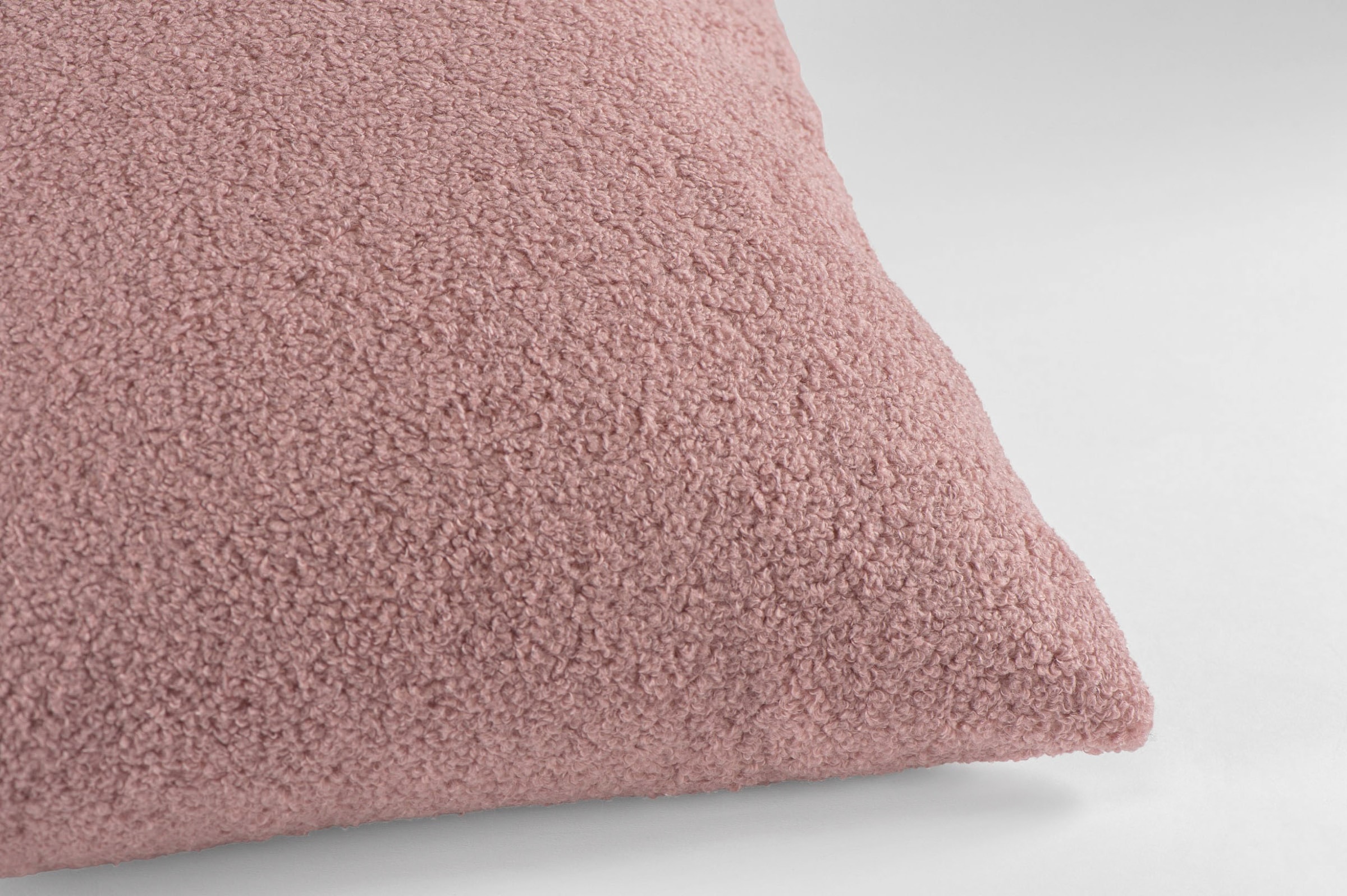 H.O.C.K. Coussin décoratif »Fino« Teddy-Plüsch, wärmend, inkl. Füllung, Bezug mit Reissverschluss