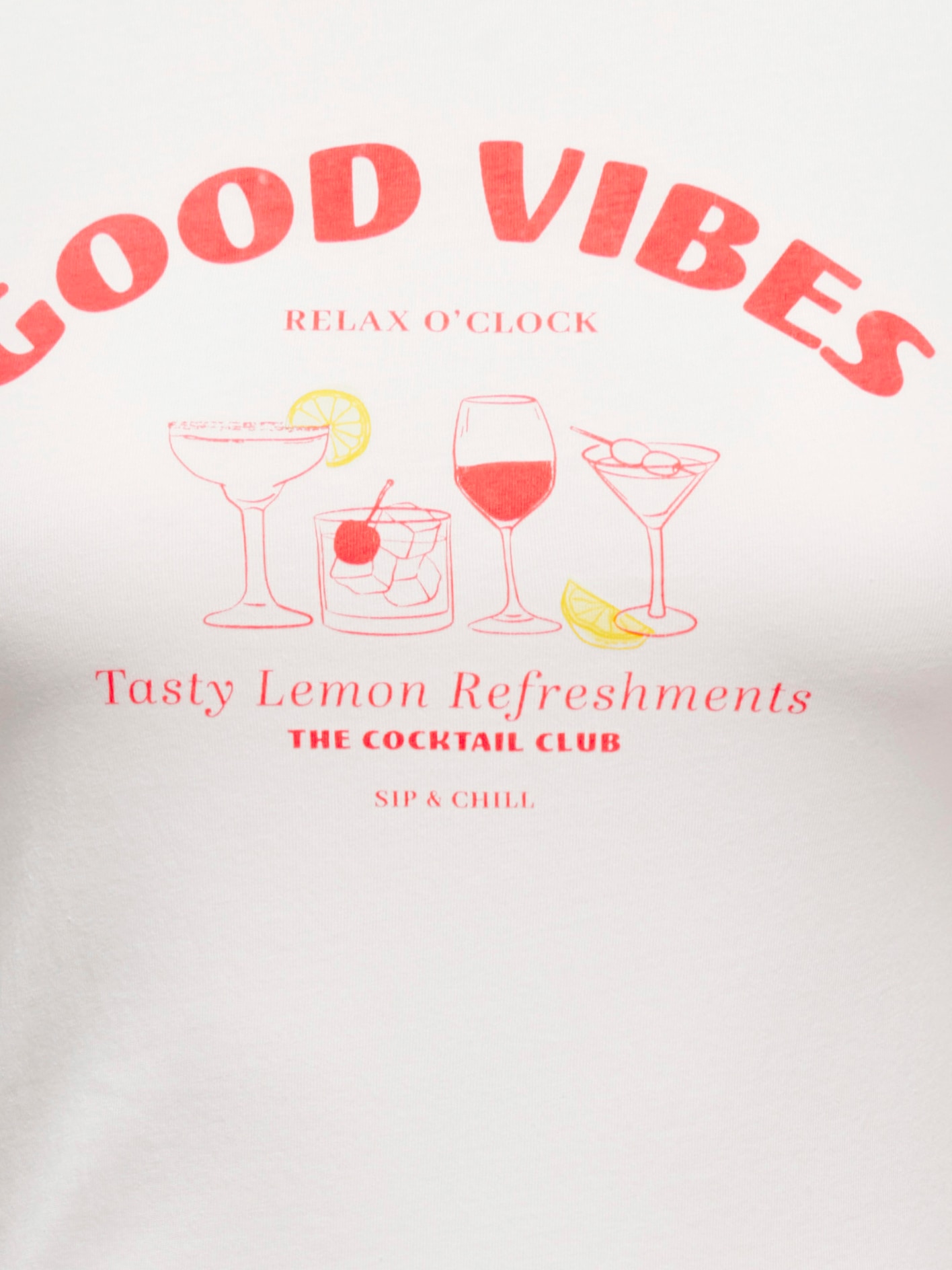 ONLY T-shirt »ONLVIVVI S/S TEE BOX JRS« Baumwolle, Rundhals