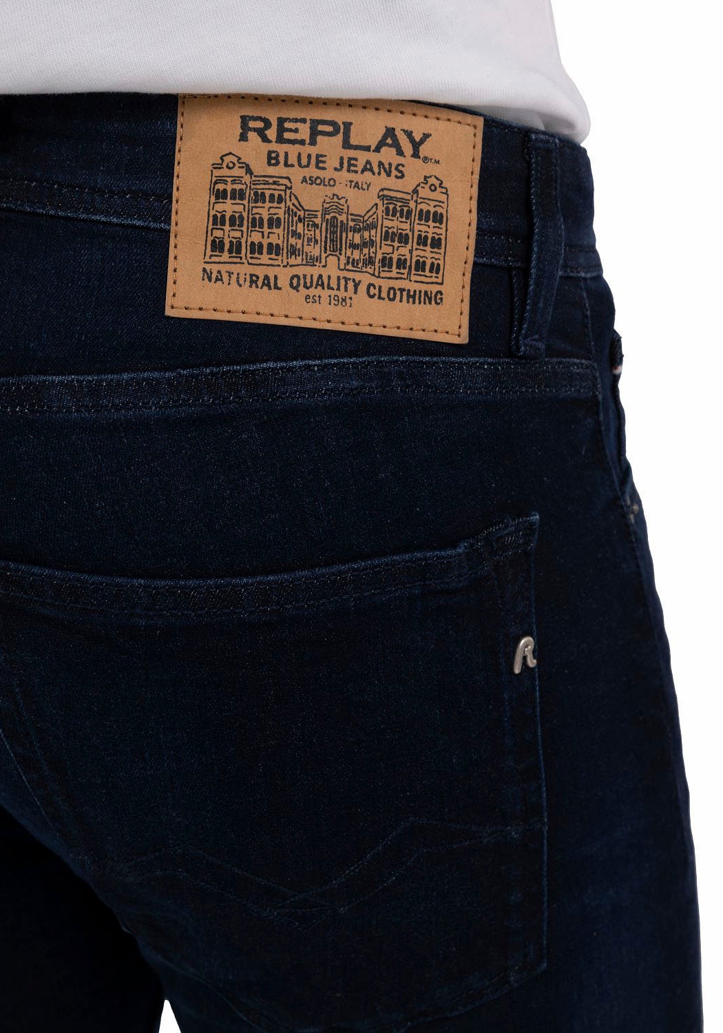 Replay Straight-Jeans »GROVER« in vielen verschiedenen Waschungen, mit Stretch