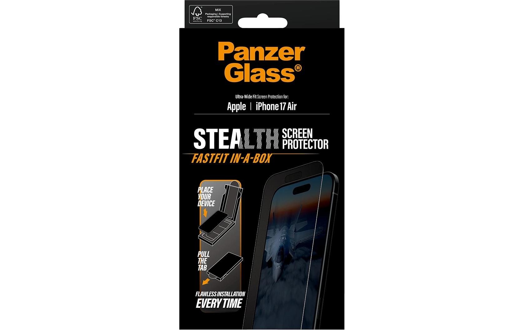 PanzerGlass Film de protection d'écran »Stealth Ultra Wide Fit iPhone Air« für iPhone Air