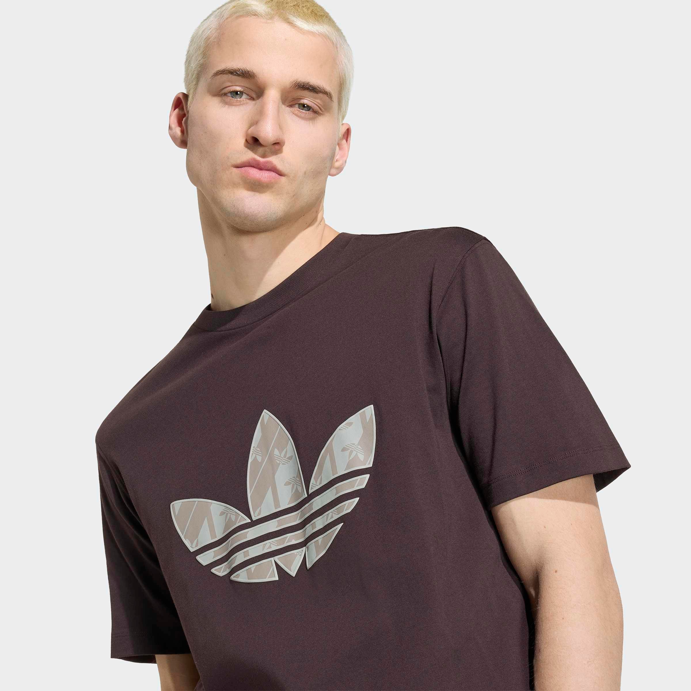 adidas Originals T-shirt »MONOGRAM TEE« pour adultes, sans fermeture, en coton