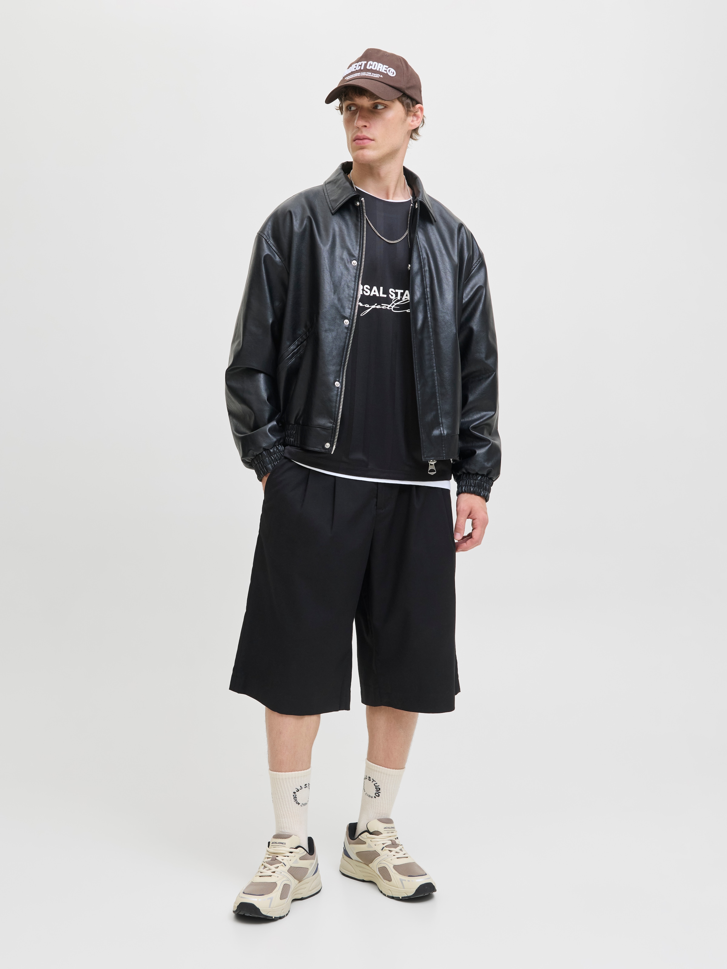 Jack & Jones T-shirt d'entraînement »JCOCOVER RETRO FOOTBALL TEE SS LN«