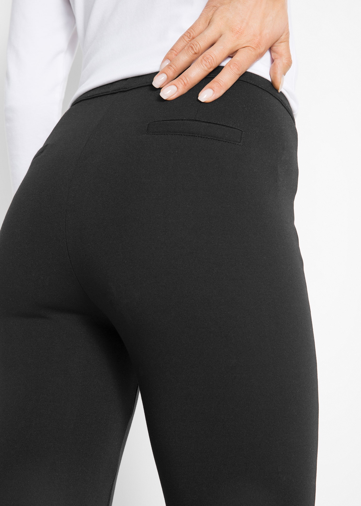 bonprix Leggings »Leggings aus Punto Di Roma«  aus Punto Di Roma, doppelt gewebter Stoff, Skinny Fit