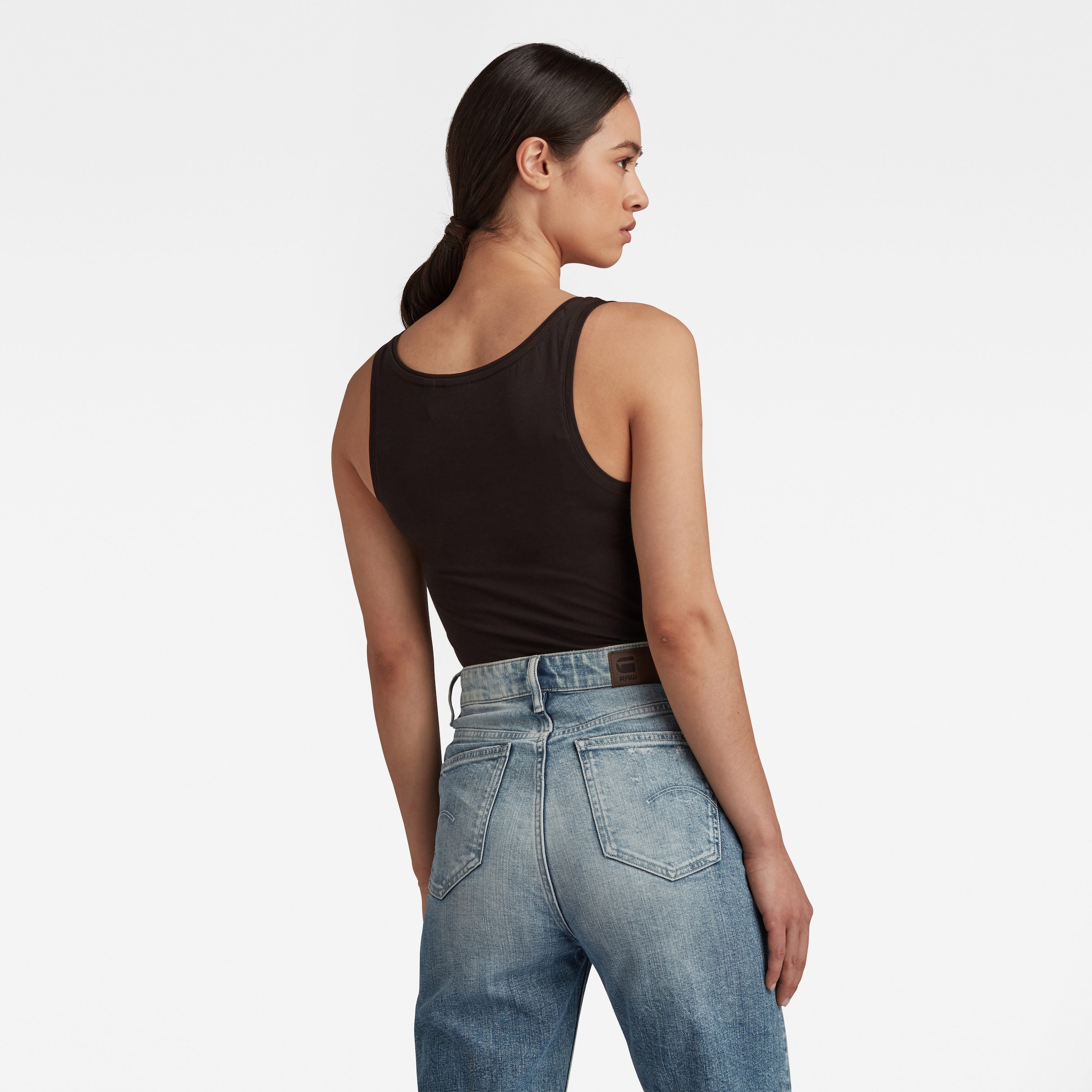 G-STAR Débardeur mit dezenter Stickerei