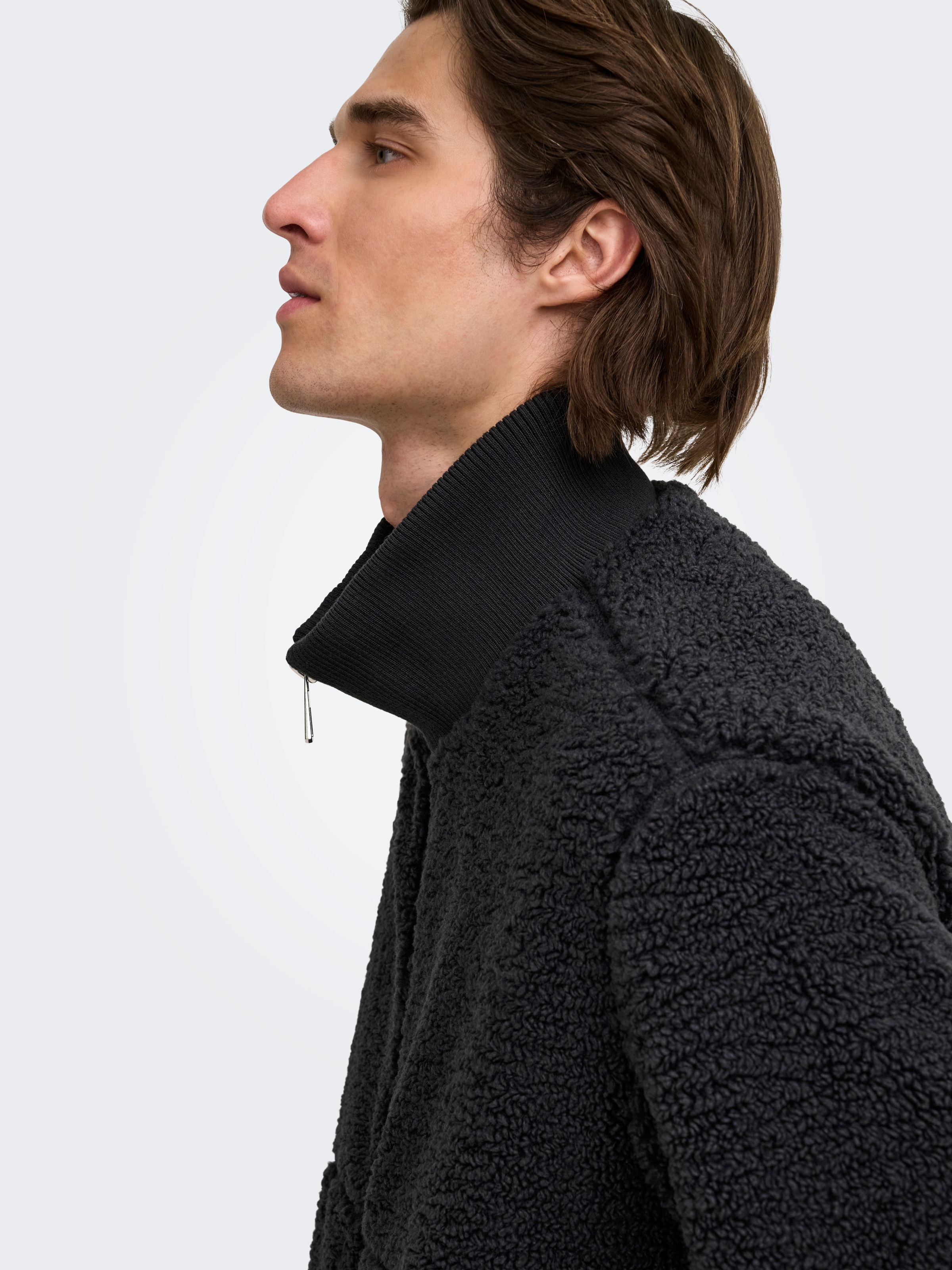 ONLY & SONS Parka »ONSRAY SHERPA JACKET OTW VD« avec capuche Polyester, coupe régulière
