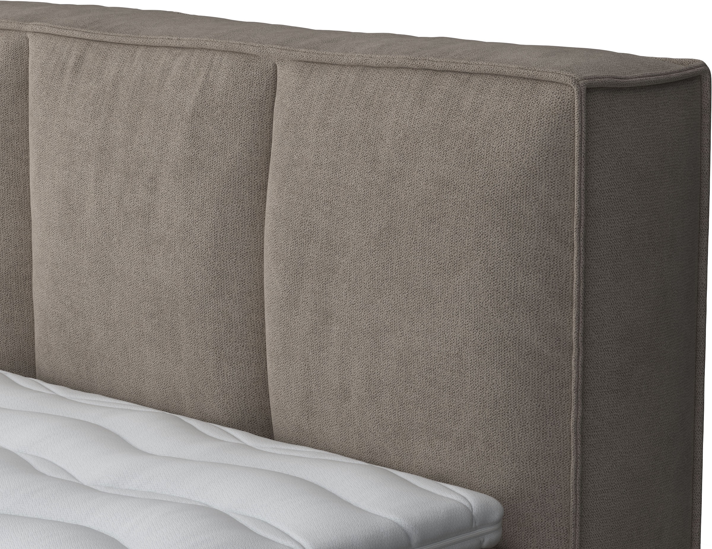 LeGer Home by Lena Gercke Boxspringbett »Addyson« Härtegrade H2, H3 und H4 wählbar,  Boxspringbett inkl. Topper, 2 Matratzen