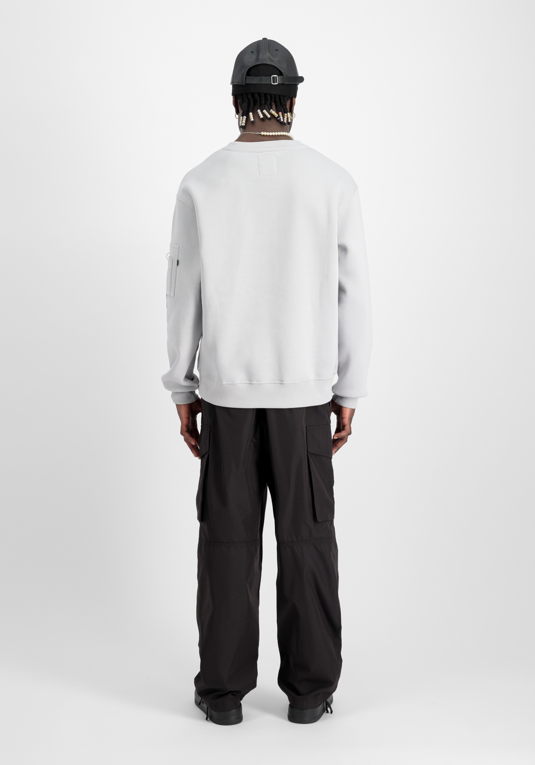 Alpha Industries Sweater »Satin Logo Sweatshirt«
