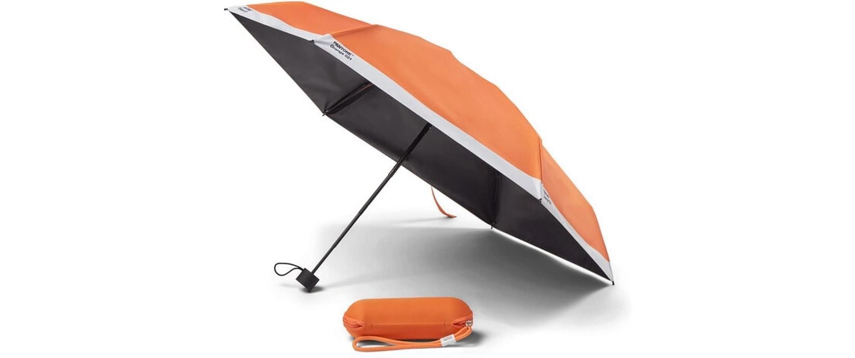 Pantone by Copenhagen Design Parapluie de poche »Pantone Orange«