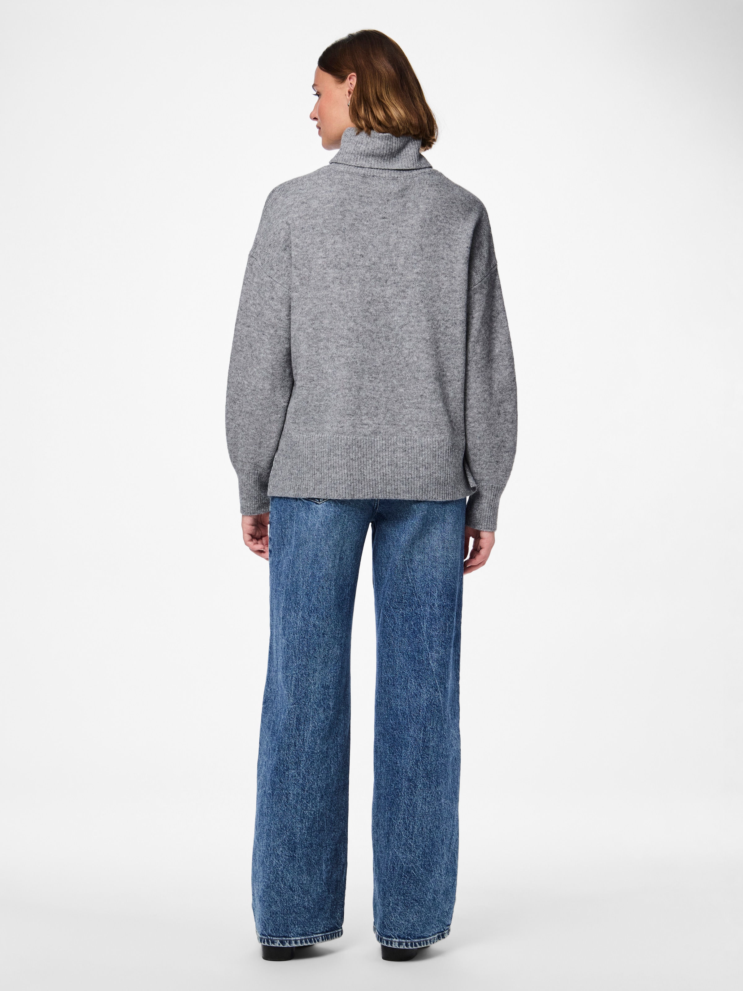 pieces Rollkragenpullover »PCMALOU LS ROLLNECK KNIT NOOS BC«