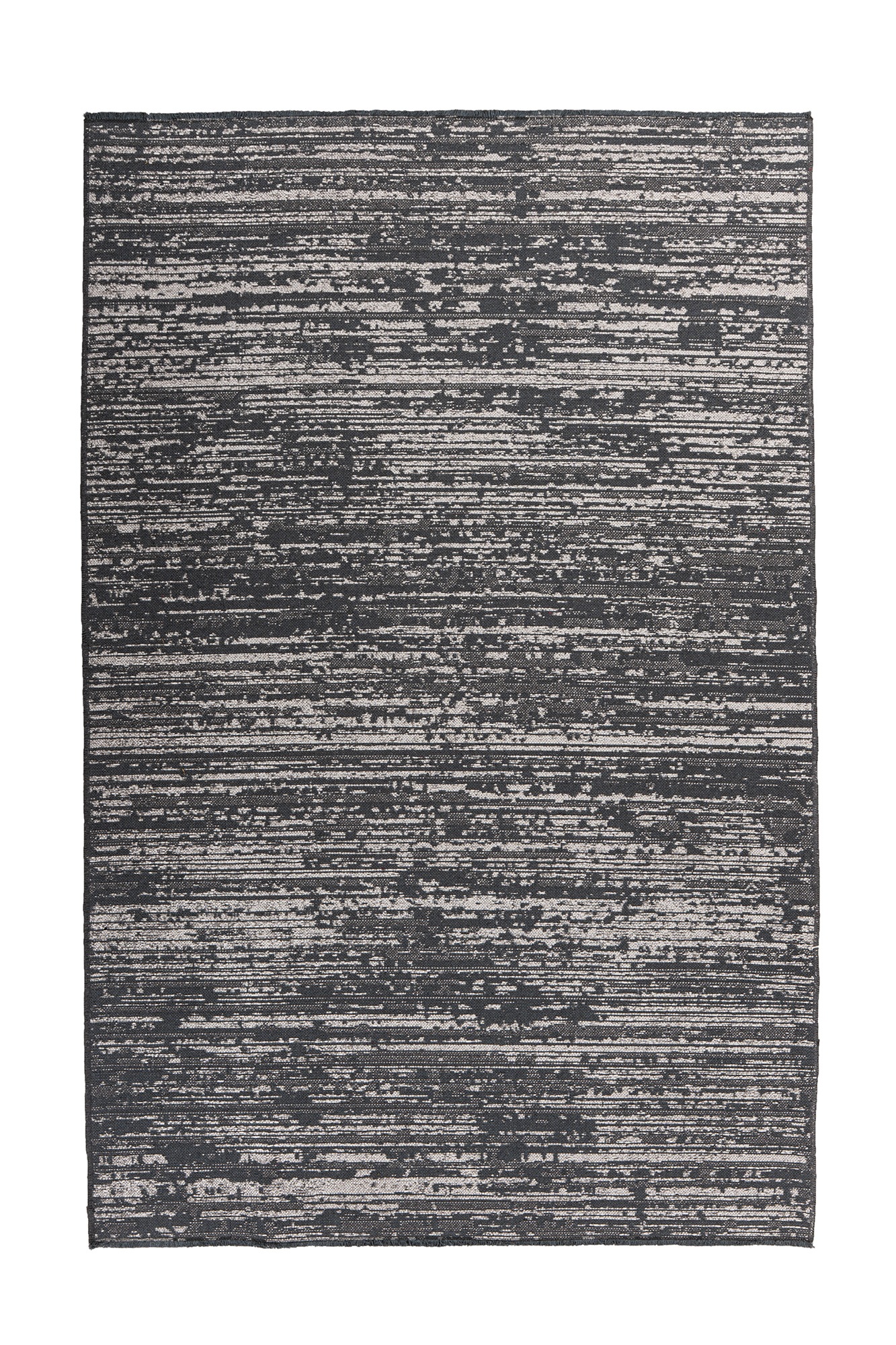 Kayoom Teppich »Kalea 125« rechteckig 8 mm Höhe Flachgewebeteppich mit Relief-Design, Used-Look, moderne Farben