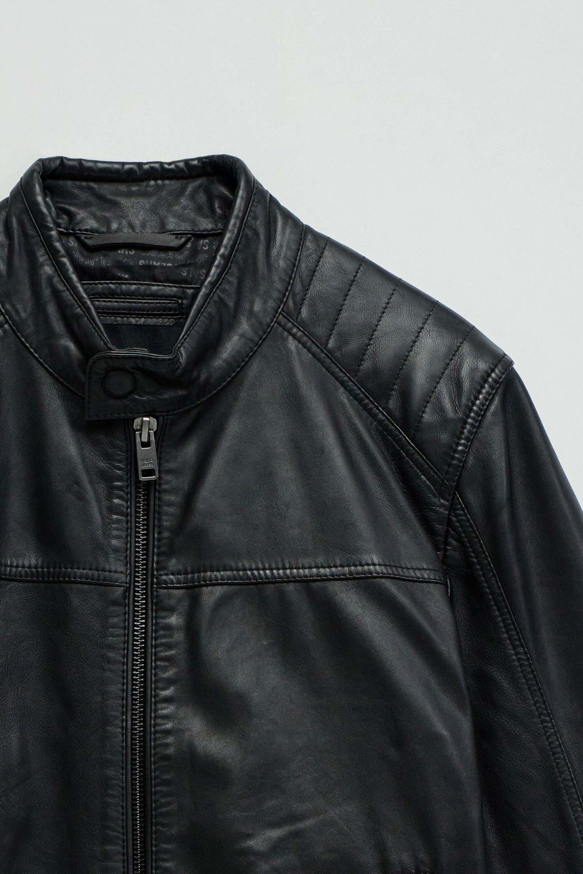 Salsa Lederjacke »Salsa Jeans Lederjacke Biker«
